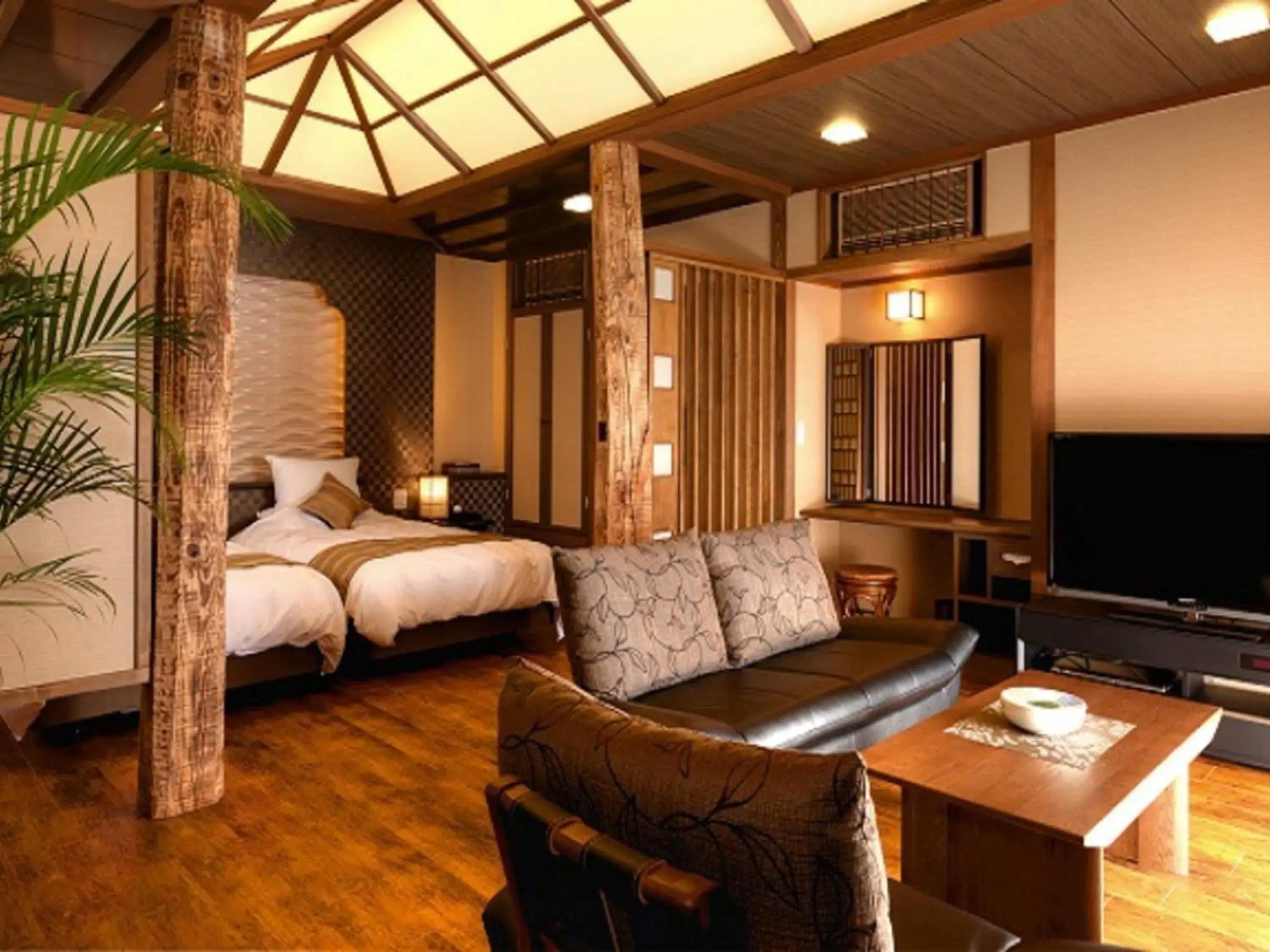 Photo of the whole room, Bed in Ryokan Shinsen Photo of the whole room, Bed in Ryokan Shinsen