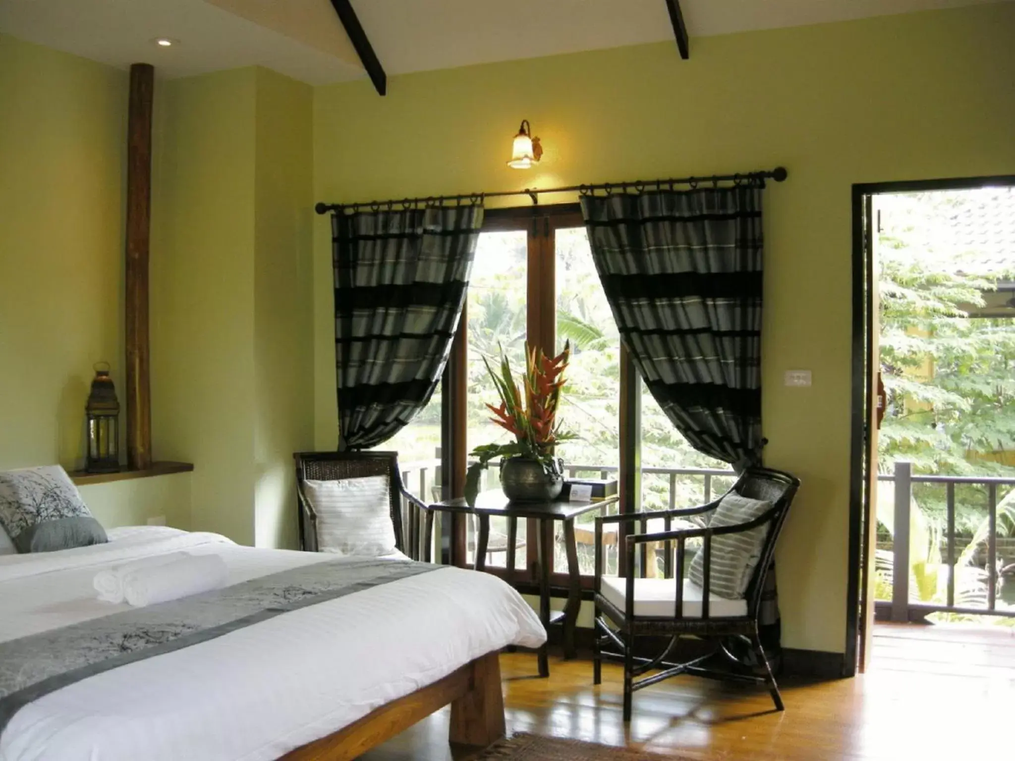 Bed in Baan Thai House