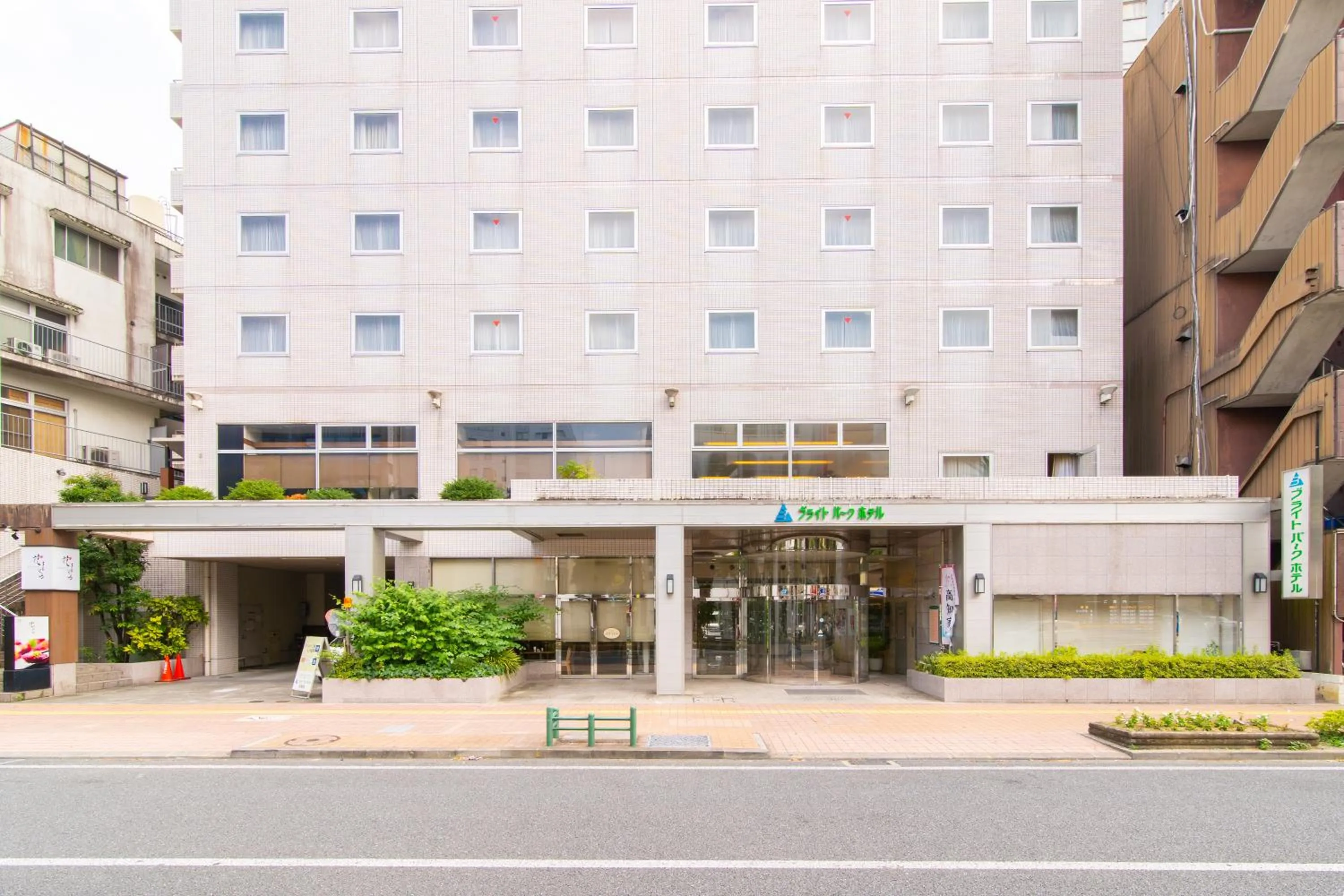 Property building in Bright Park Hotel