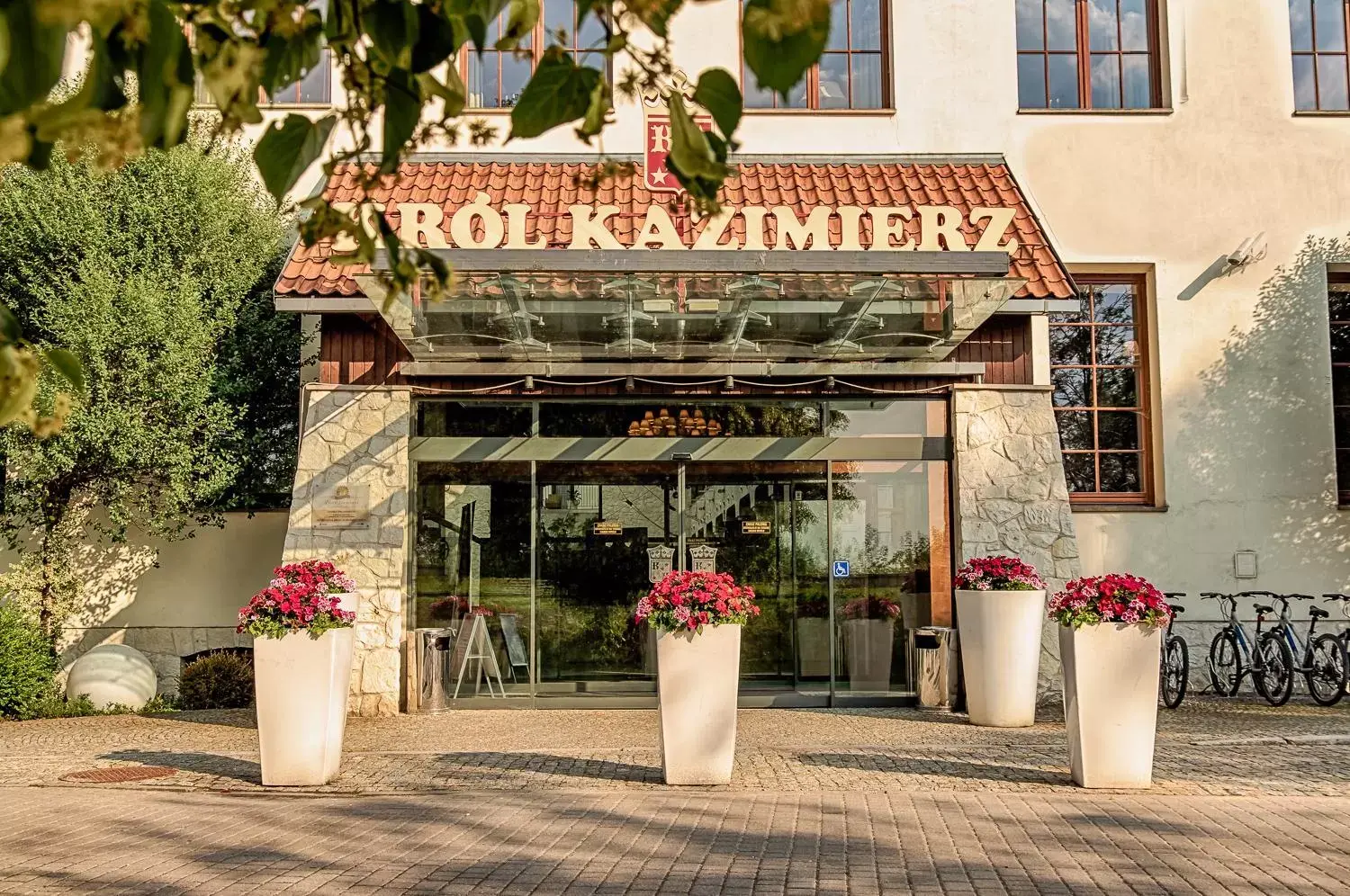 Facade/entrance in Hotel Król Kazimierz