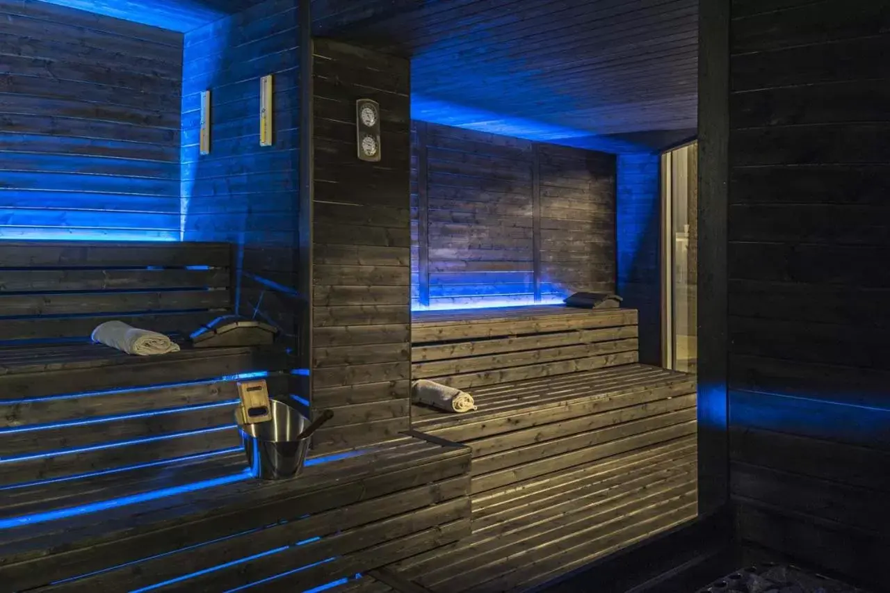 Sauna in San Barbato Resort Spa & Golf