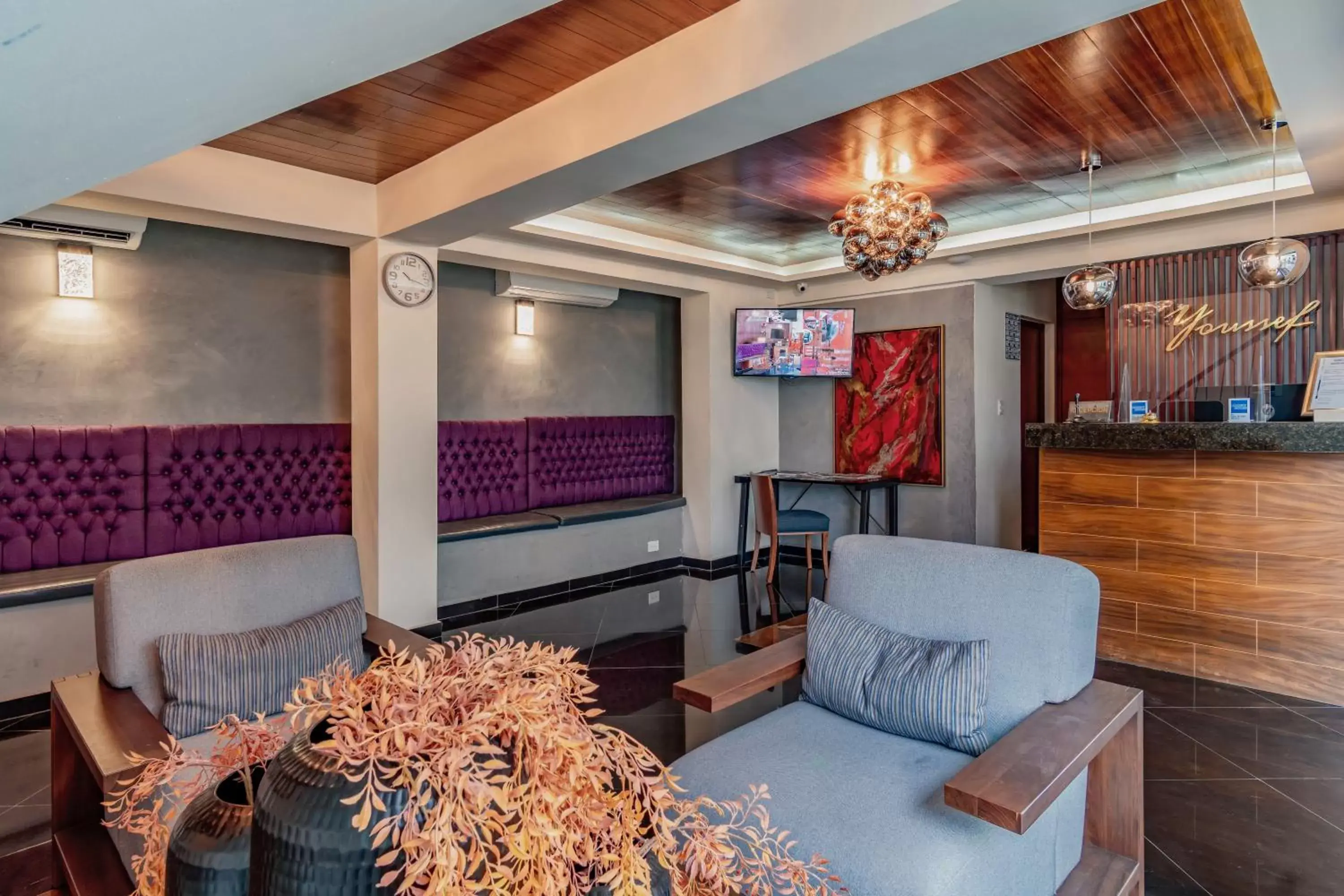 Lobby or reception in Youssef Exceptionnel Merida Lobby or reception in Youssef Exceptionnel Merida