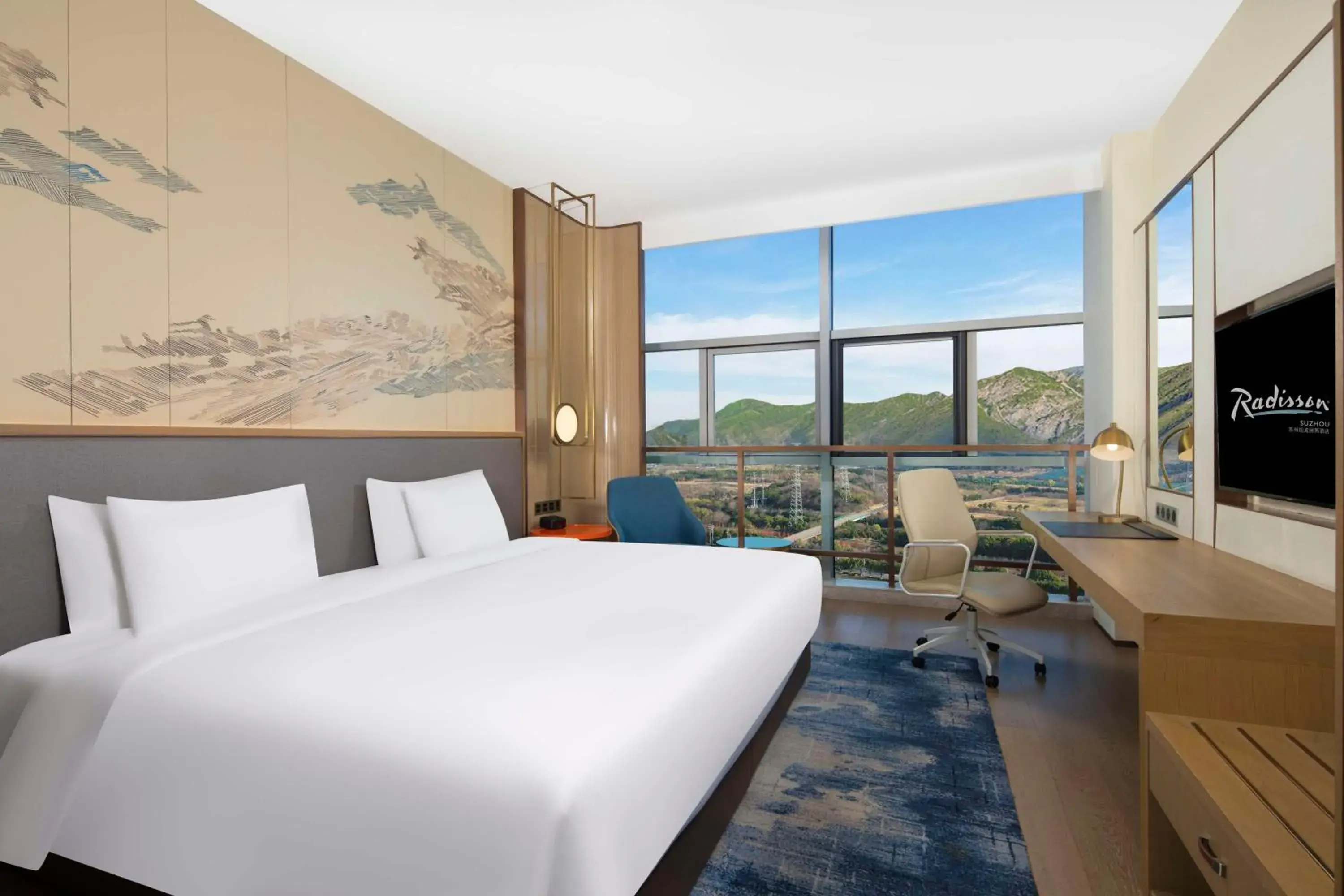 Bedroom, Bed in Radisson Suzhou Bedroom, Bed in Radisson Suzhou