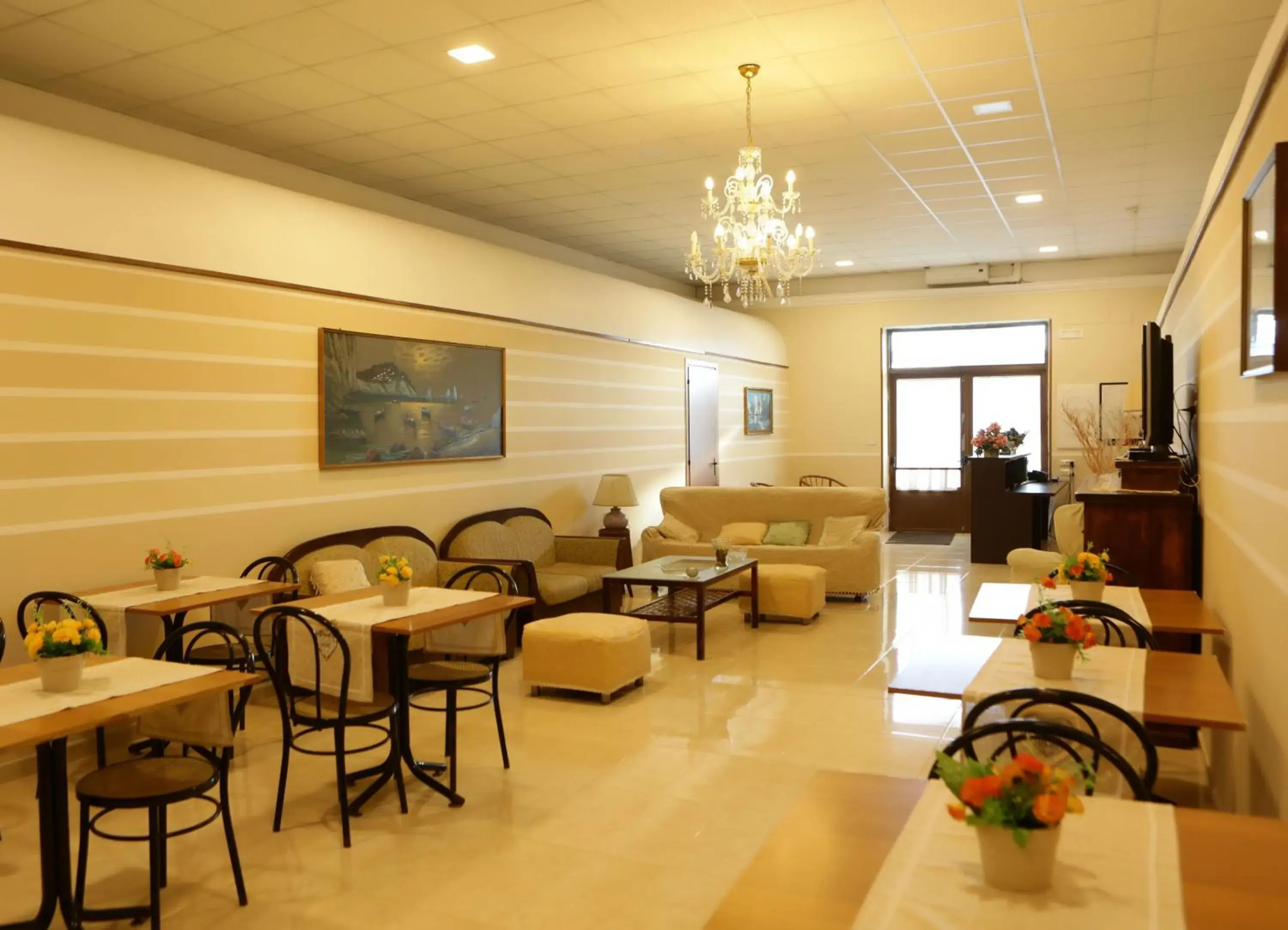 Lobby or reception, Restaurant/Places to Eat in Hotel Il Quadrifoglio
