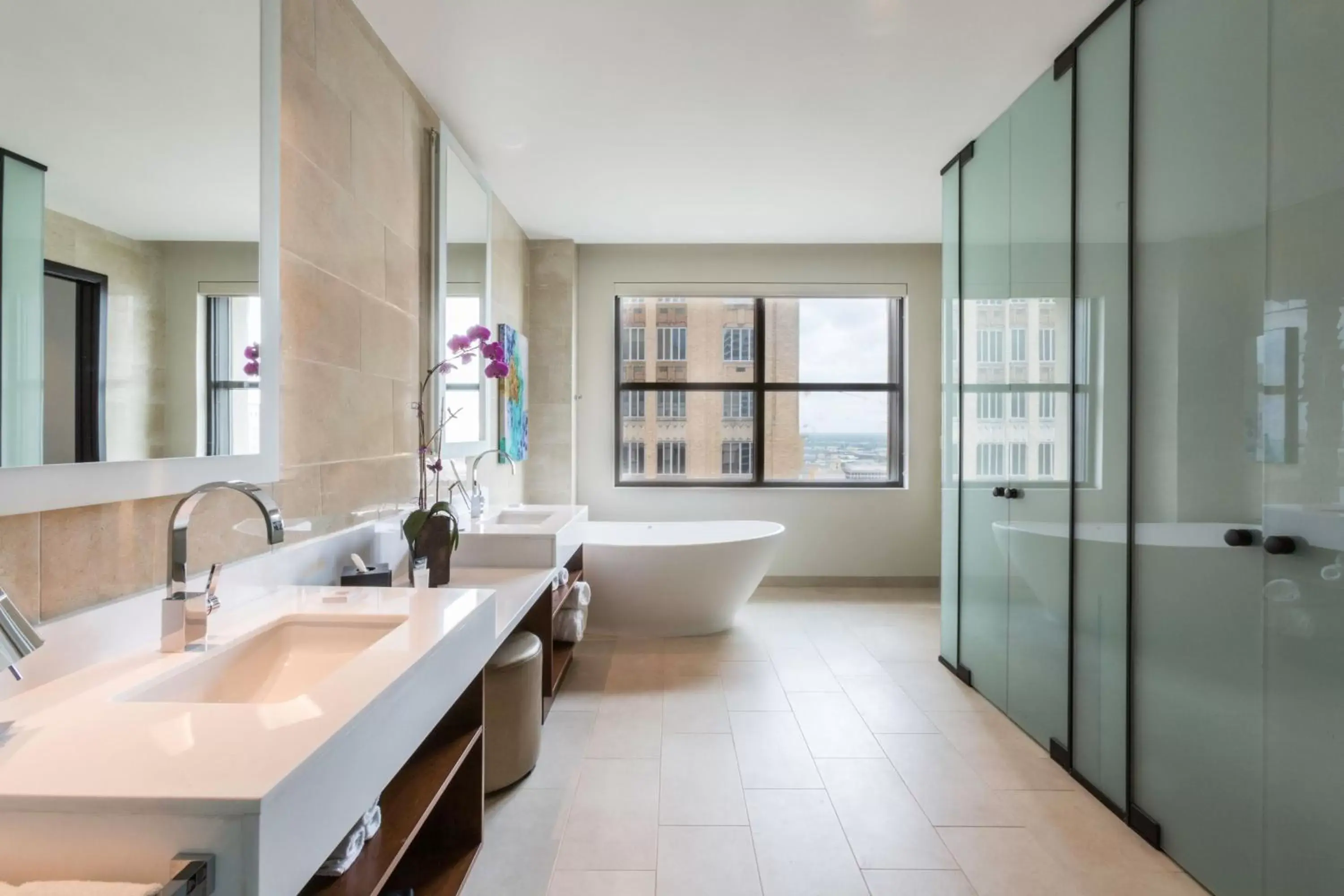 Photo of the whole room, Bathroom in JW Marriott Houston Downtown