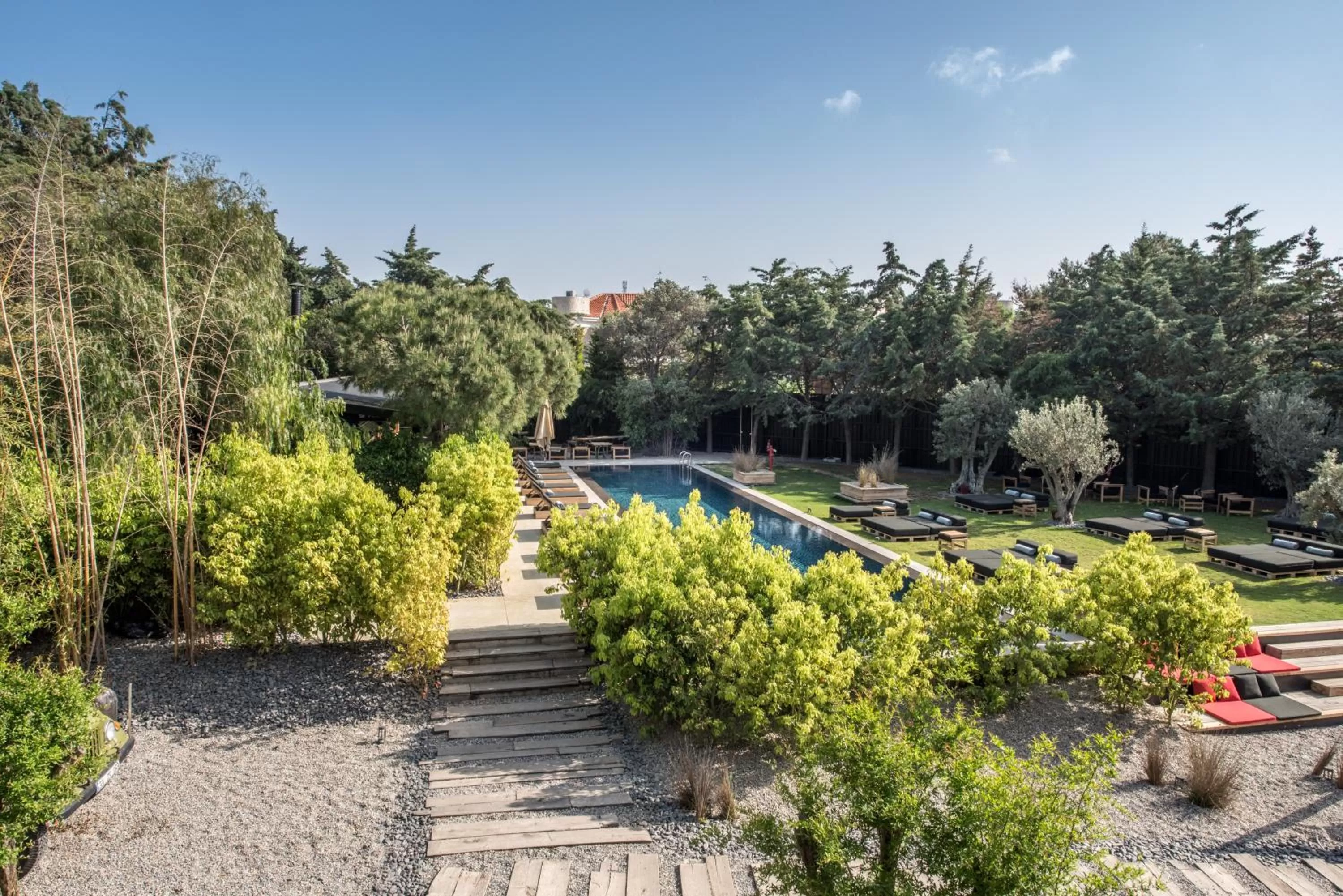 Garden view in Warehouse By The Stay