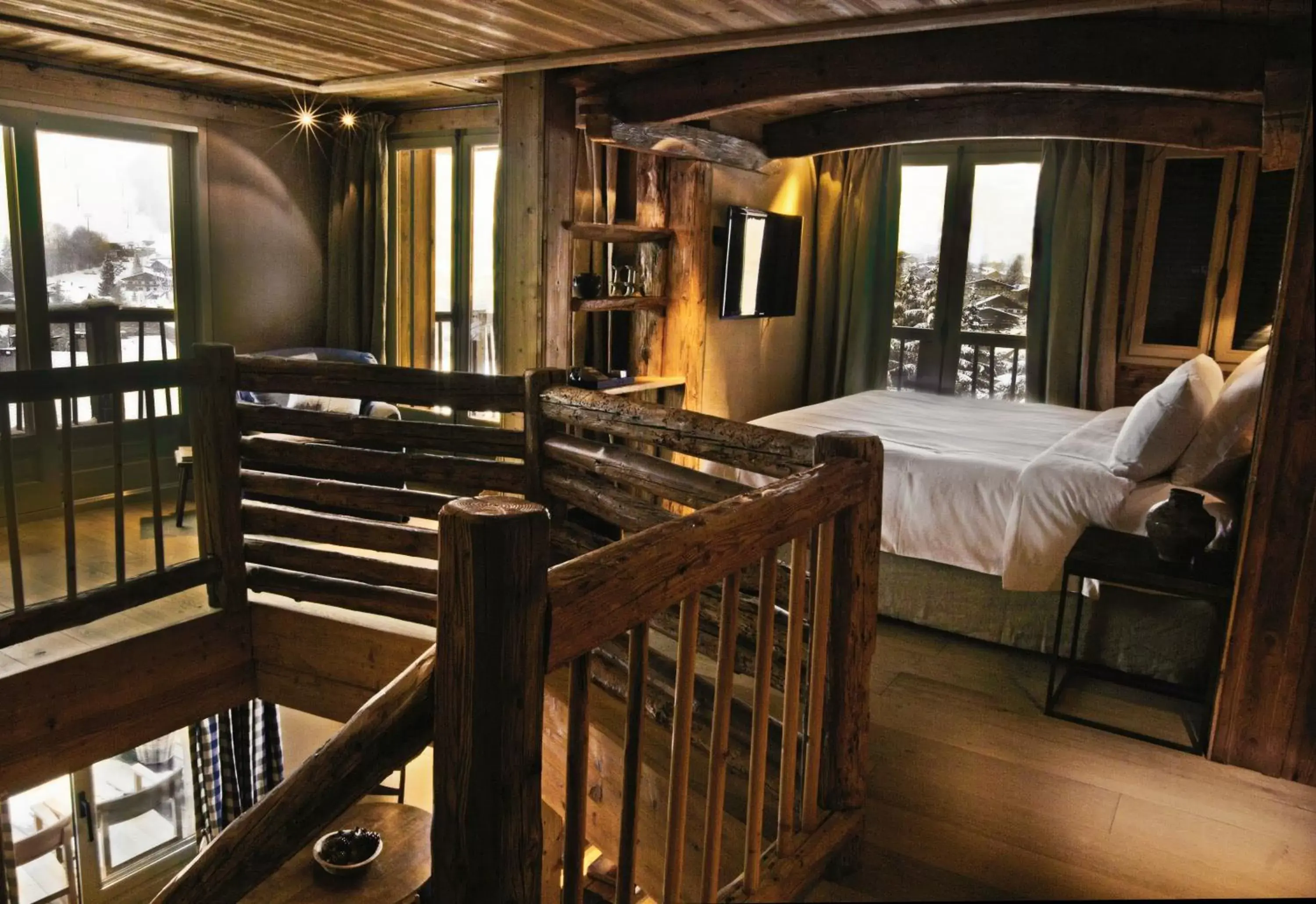 Bed in Zannier Hotels Le Chalet