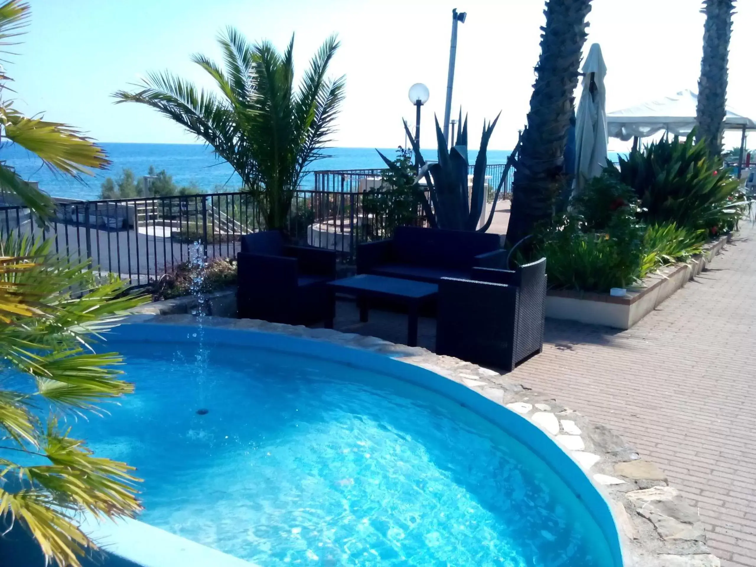 Garden view, Swimming Pool in Albergo Ristorante Lucciola