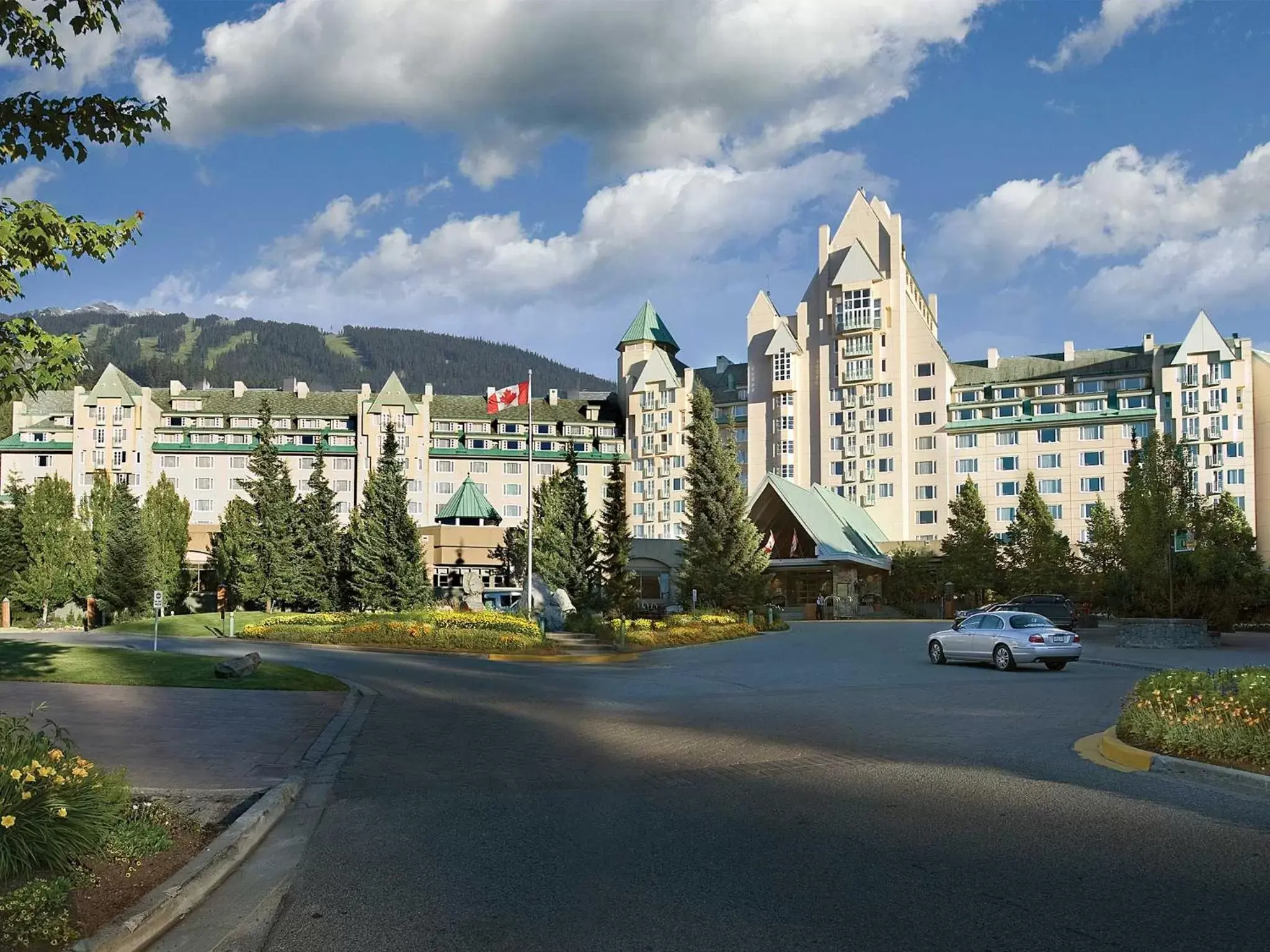 Property building in Fairmont Chateau Whistler