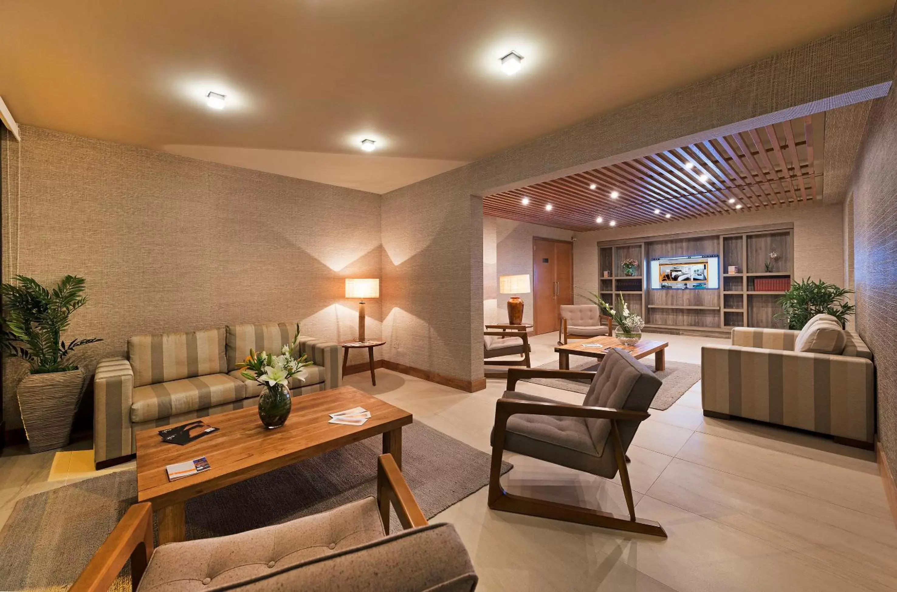 Communal lounge/ TV room, Seating Area in Hotel Atacama Suites