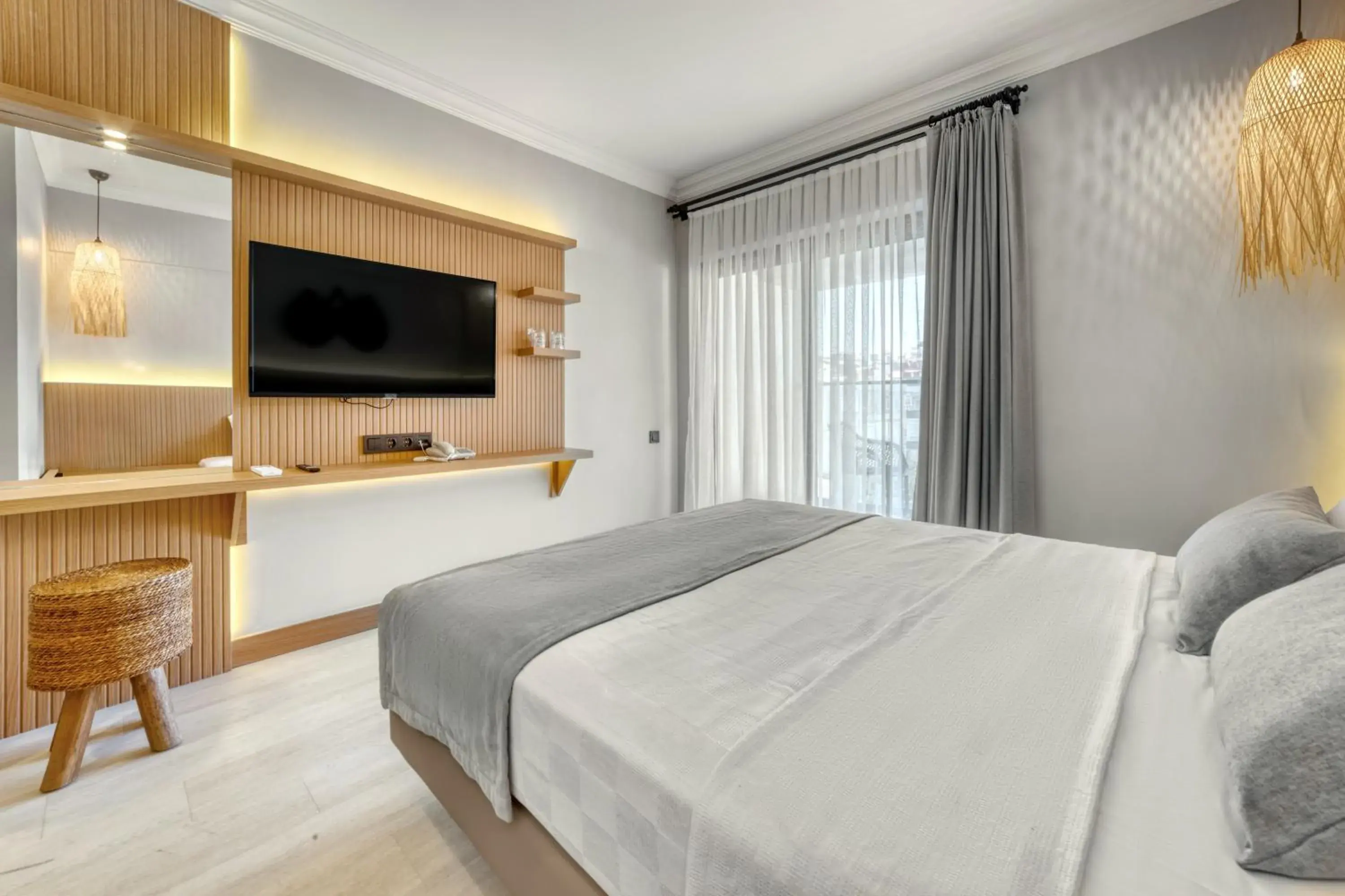 Bed in Hildegard Hotel Bed in Hildegard Hotel