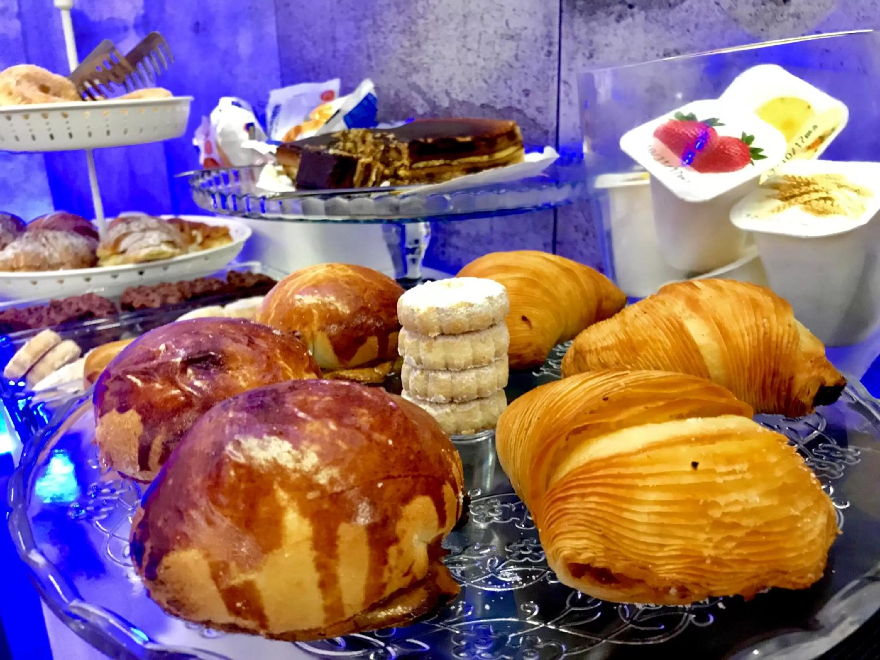 Food close-up in Bourbon House