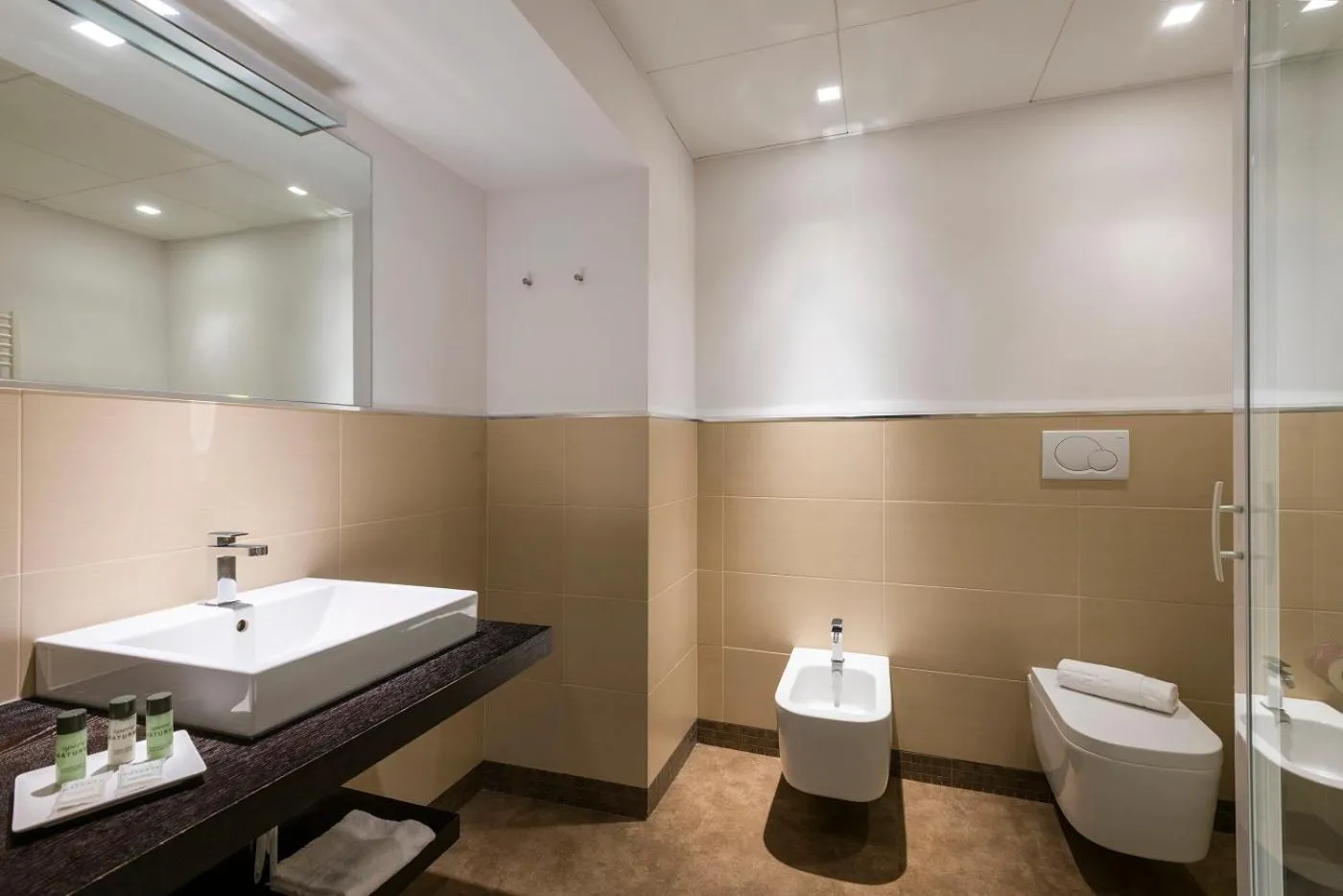 Shower in Hotel Dimorae Rooms and Suites - Apartments