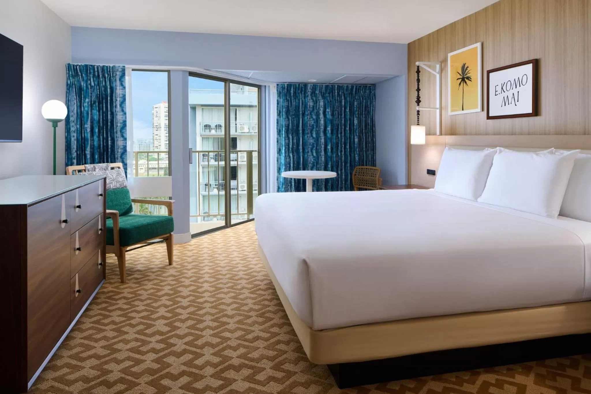 Bed in Waikiki Malia