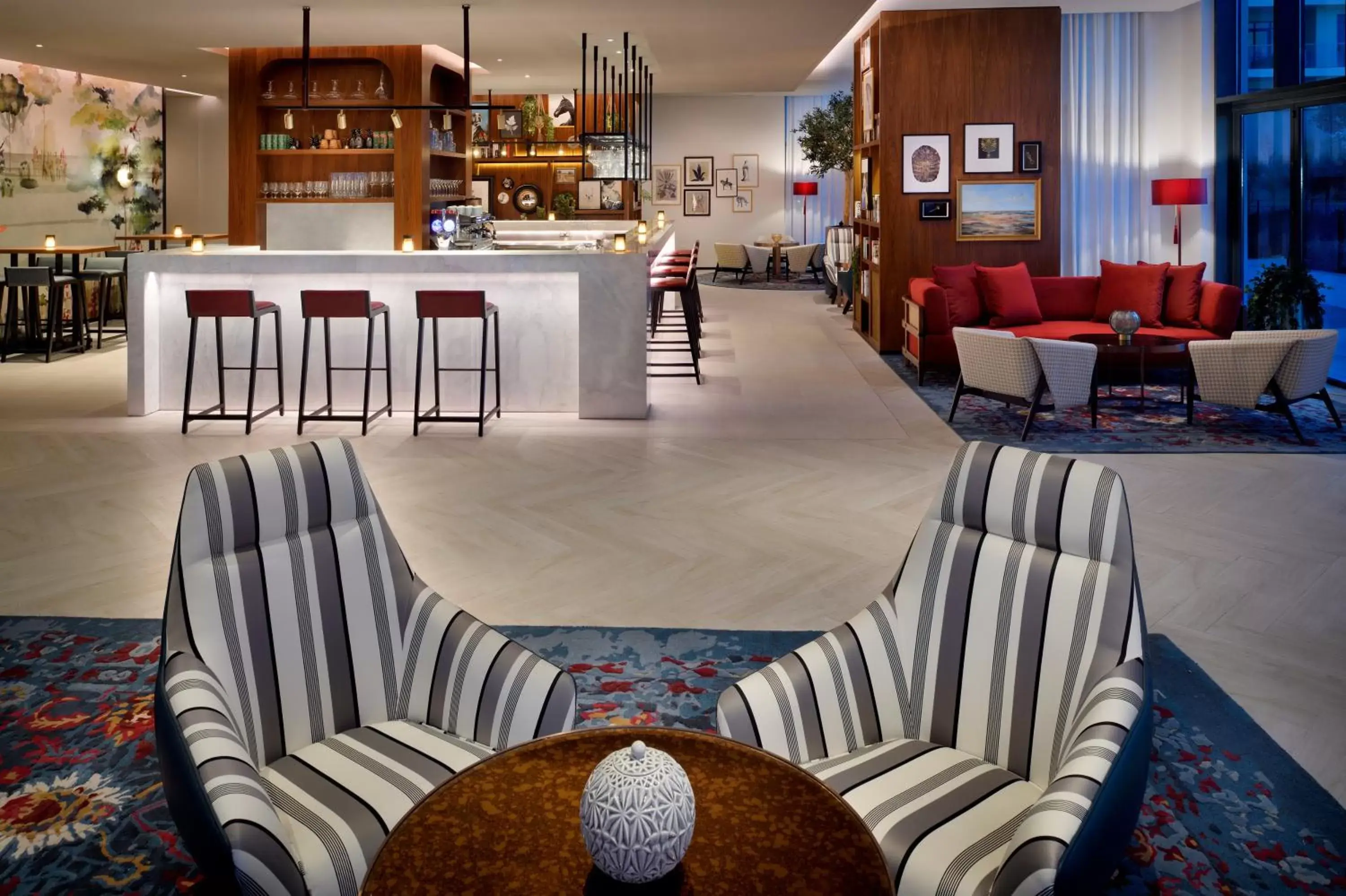 Lounge or bar in Vida Emirates Hills