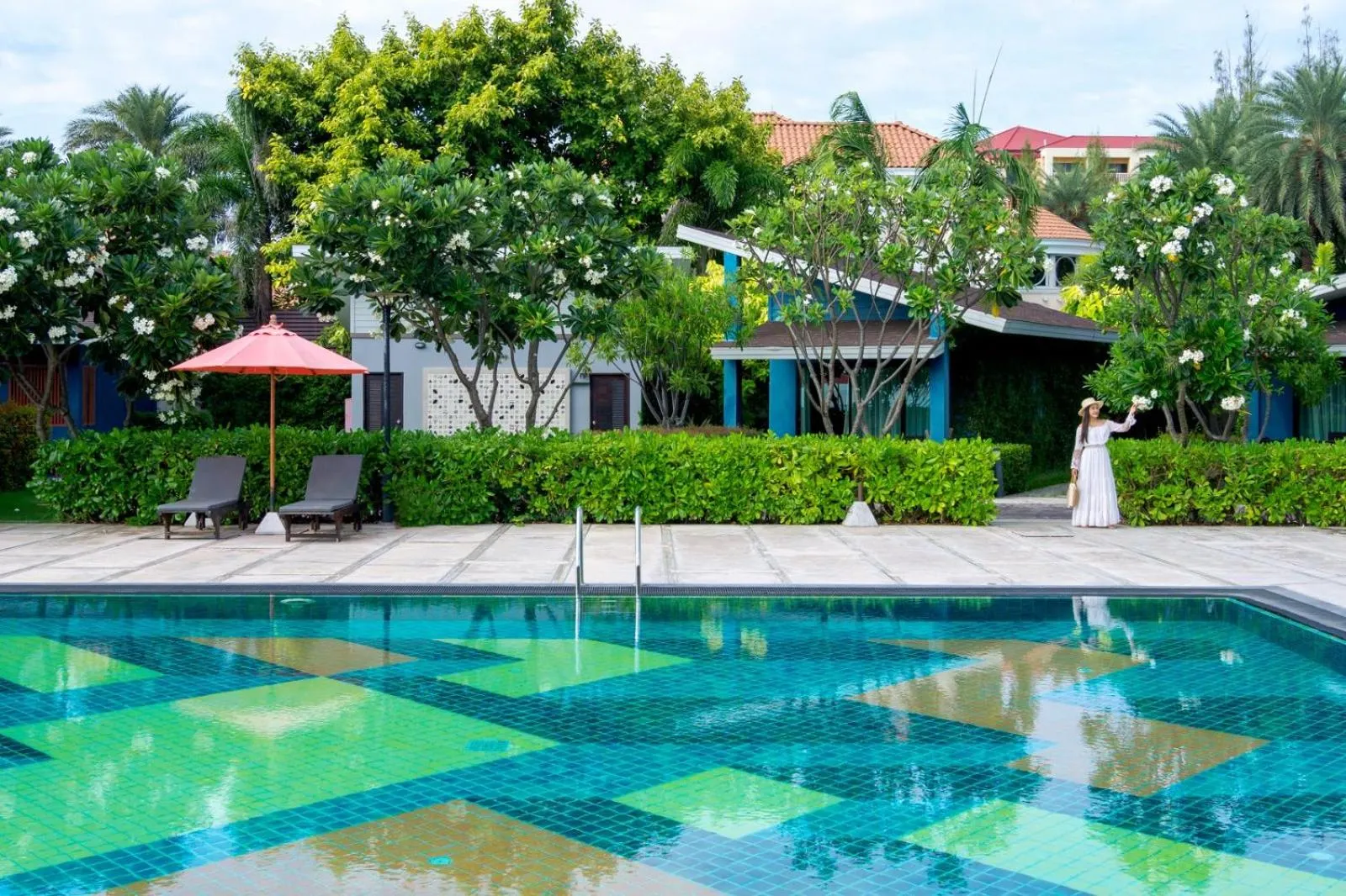 Swimming pool in Coral Tree Villa Huahin