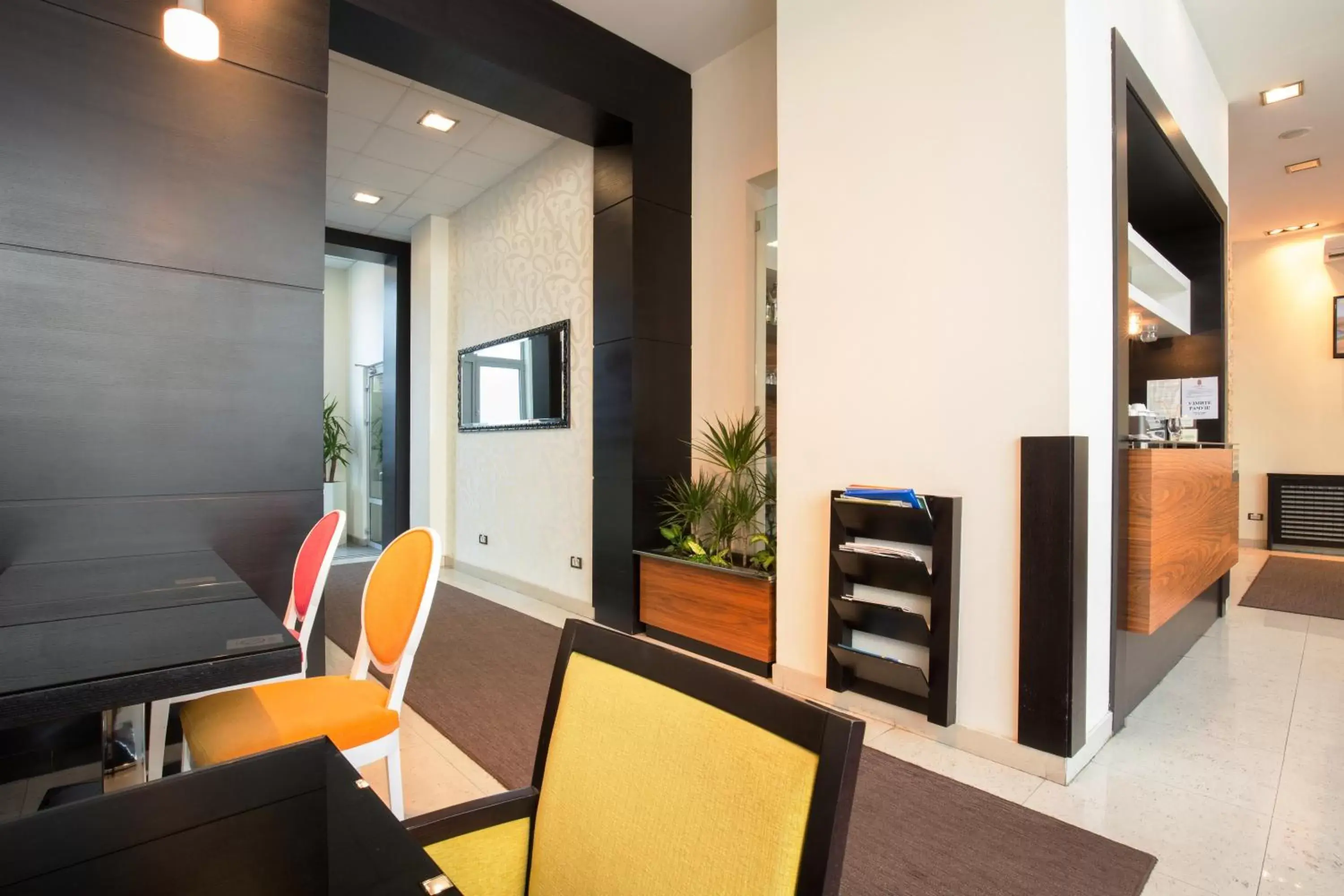 Lobby or reception in Garni Hotel Nevski Lobby or reception in Garni Hotel Nevski