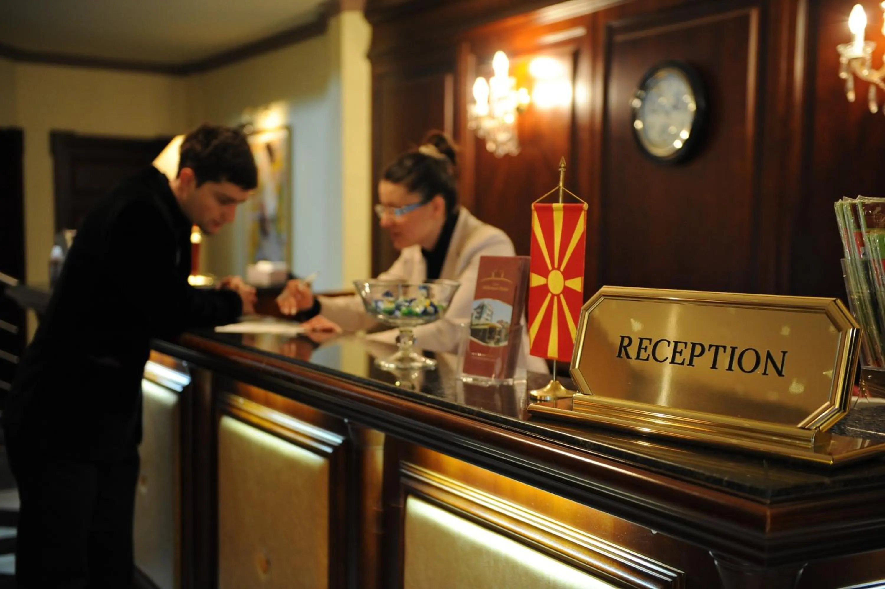 Lobby or reception in Millenium Palace