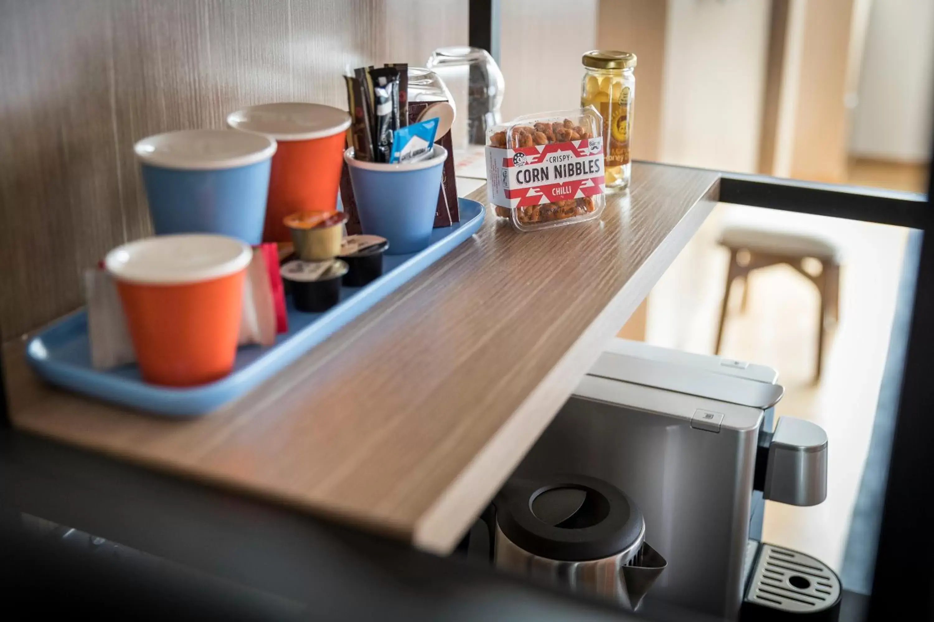 Coffee/tea facilities, Kitchen/Kitchenette in M Social Auckland