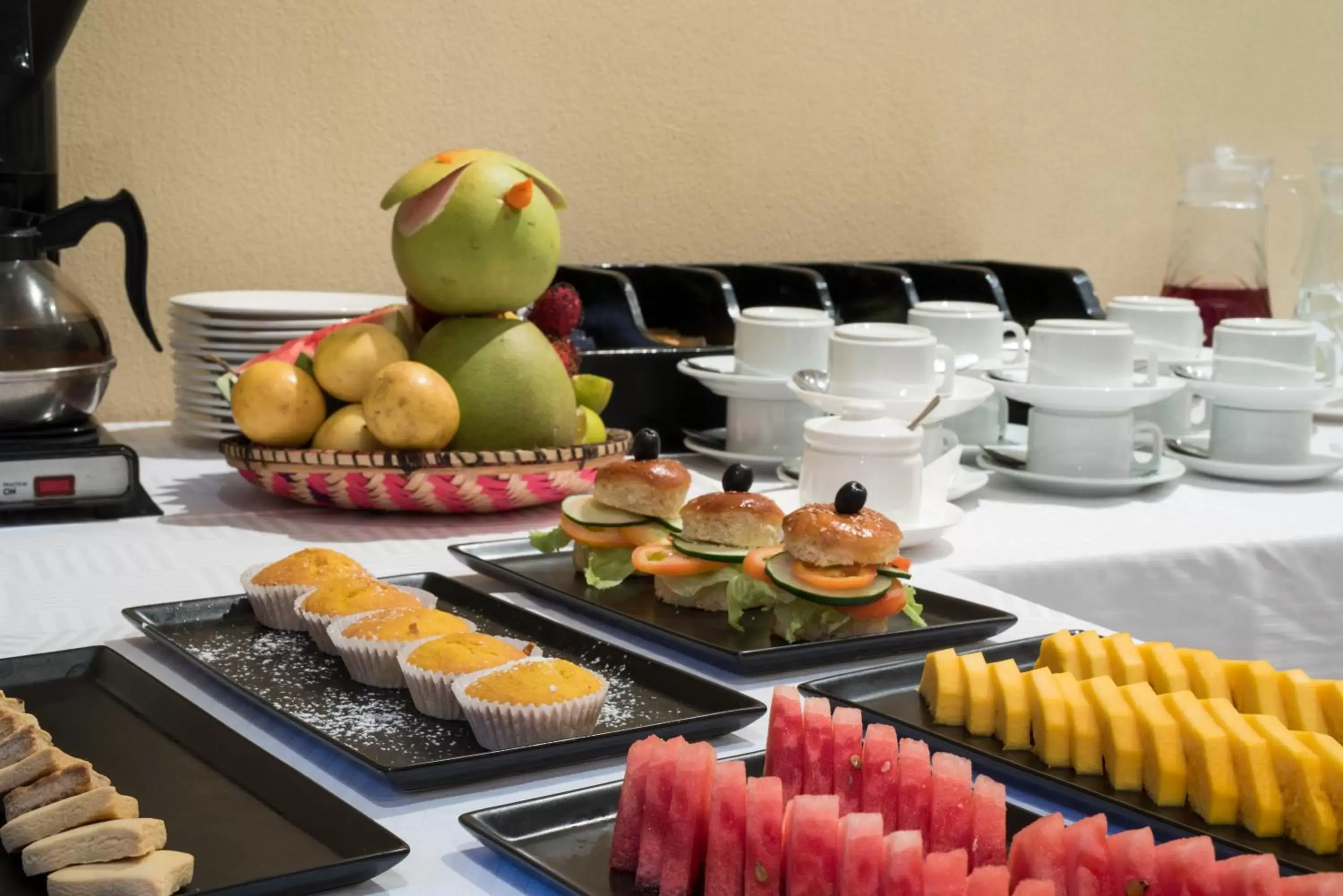 Continental breakfast in Golden Tulip Stone Town Boutique