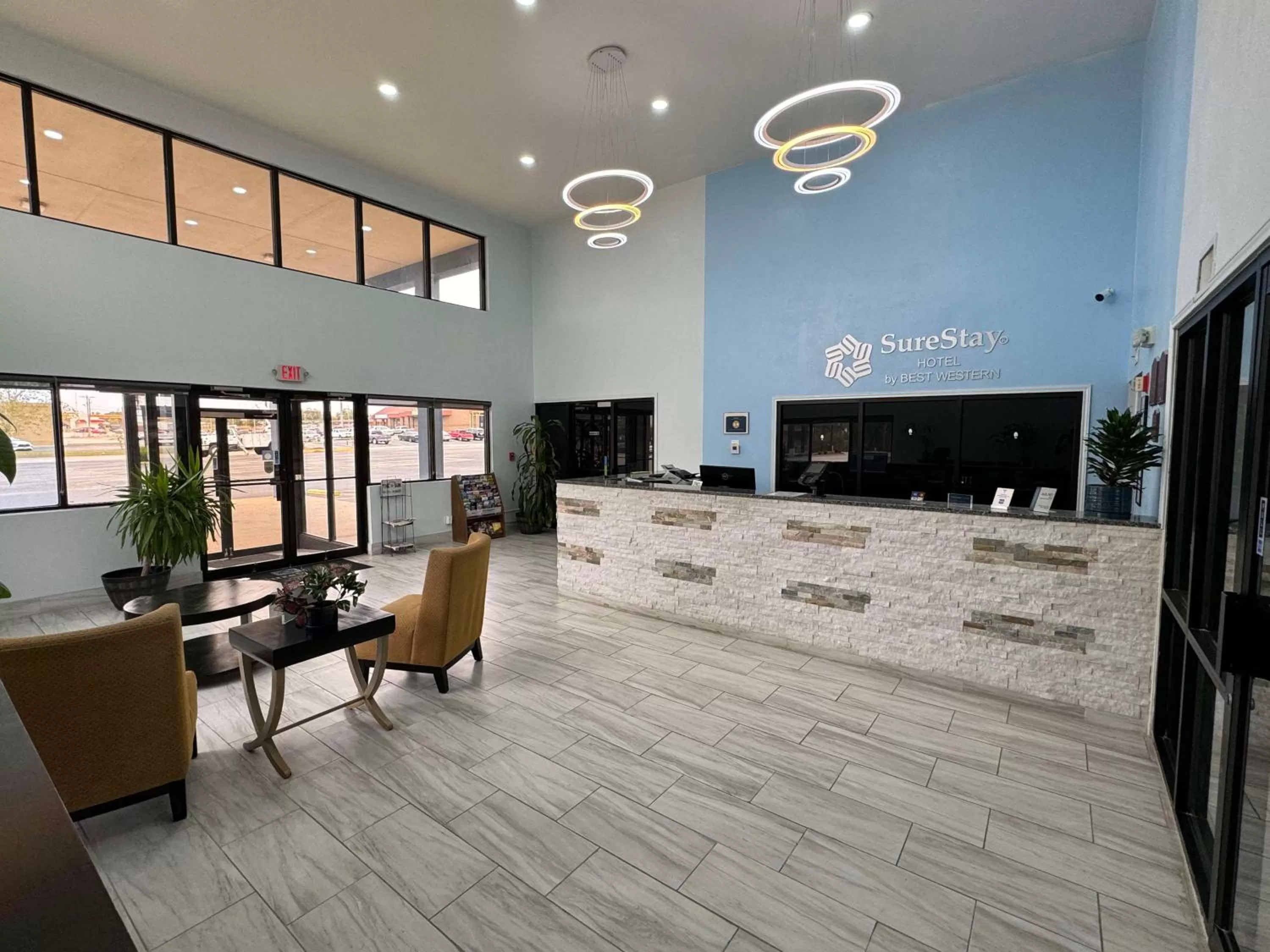 Lobby or reception in SureStay Hotel by Best Western Childress