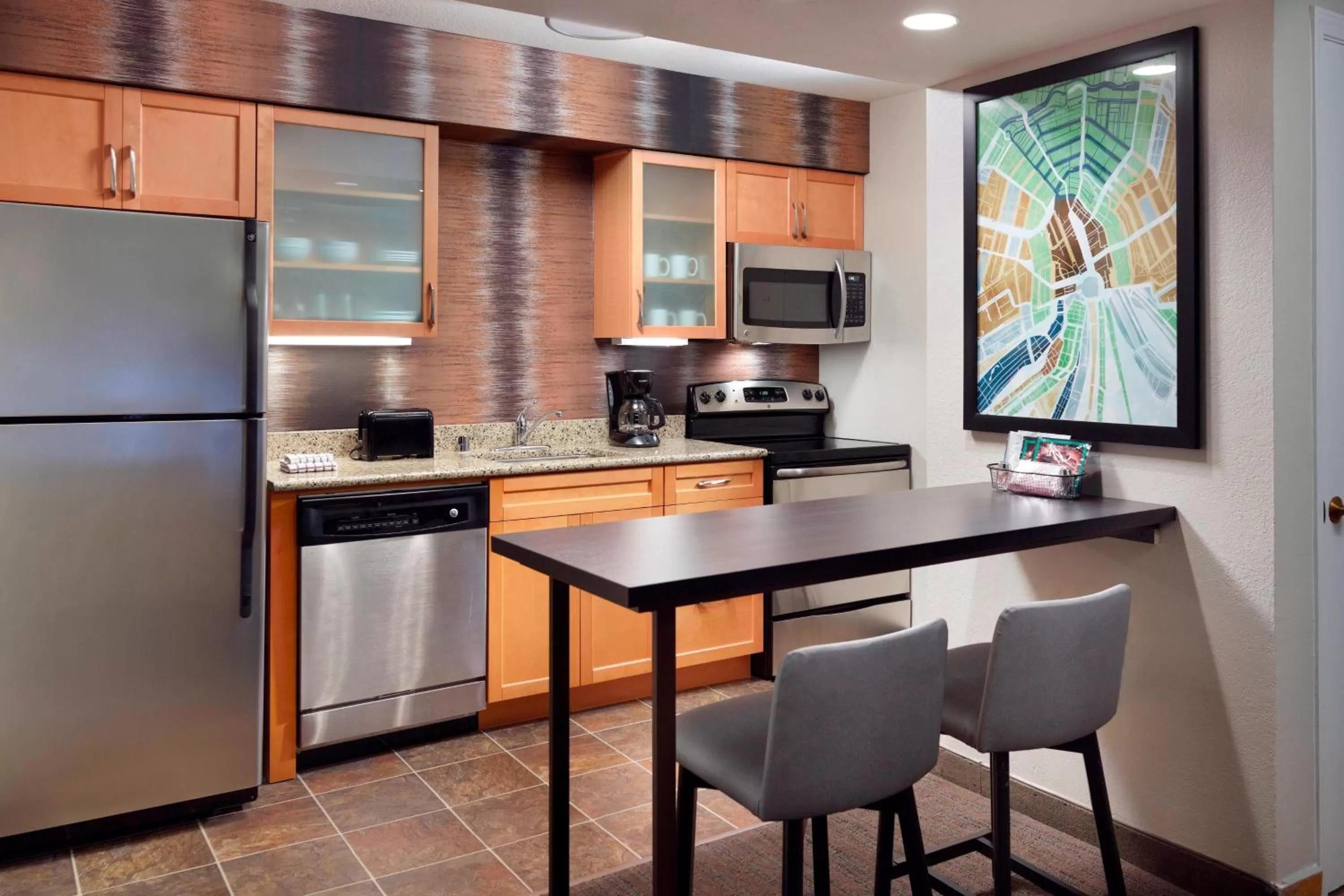 Kitchen or kitchenette in Residence Inn by Marriott Atlanta Buckhead