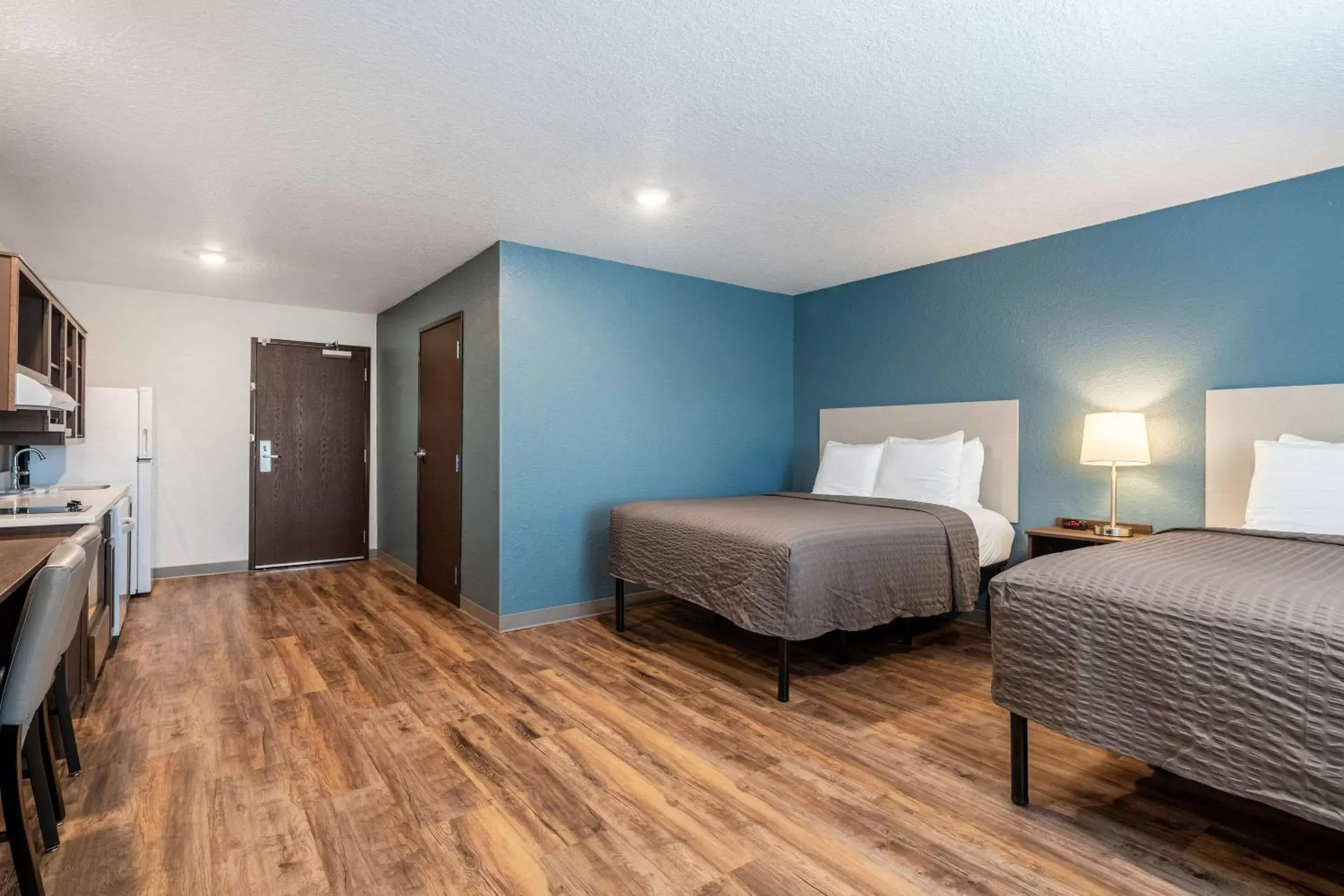 Photo of the whole room in WoodSpring Suites Sanford North I-4 Orlando Area