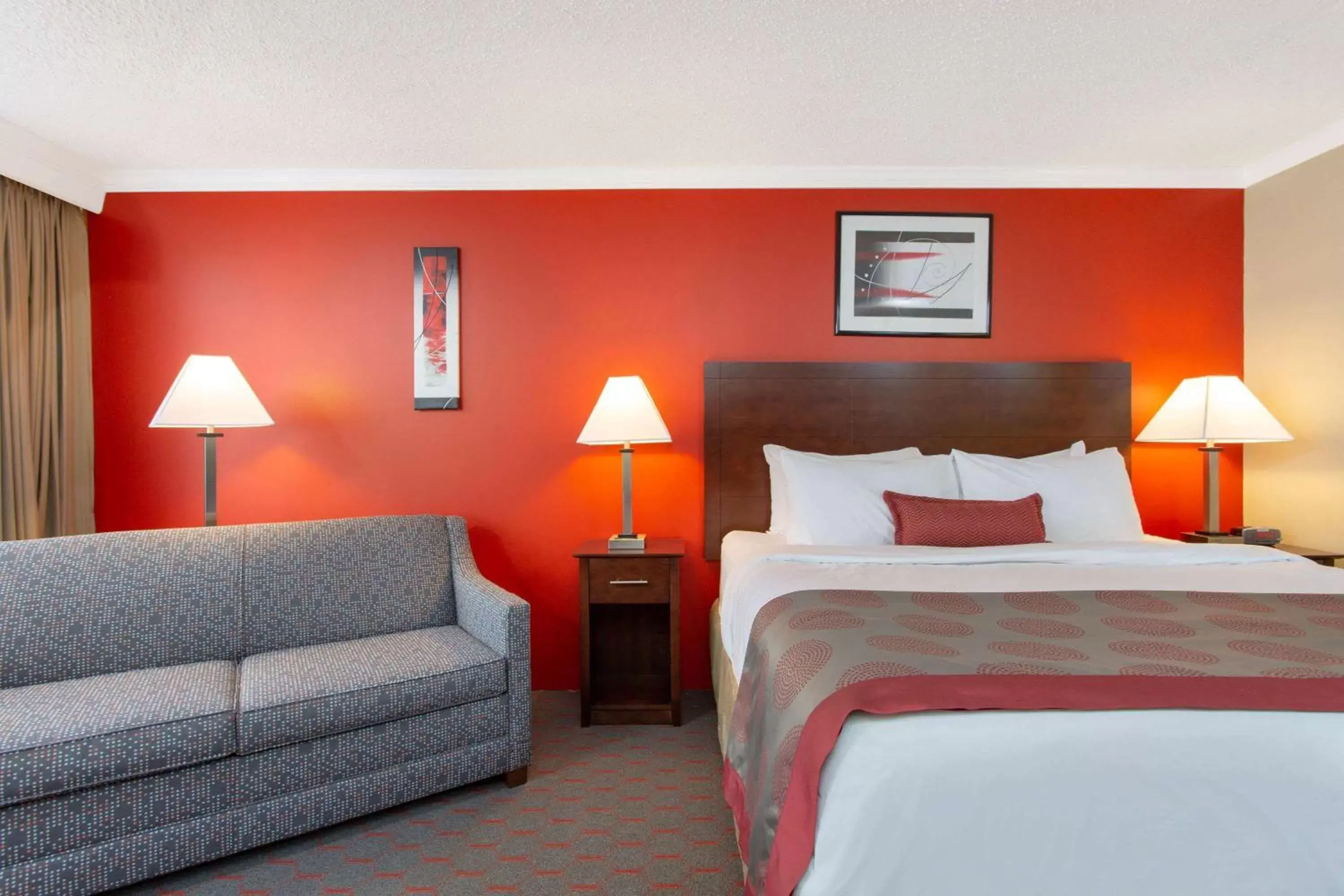 Photo of the whole room, Bed in Ramada Hotel & Conference Center by Wyndham Lewiston