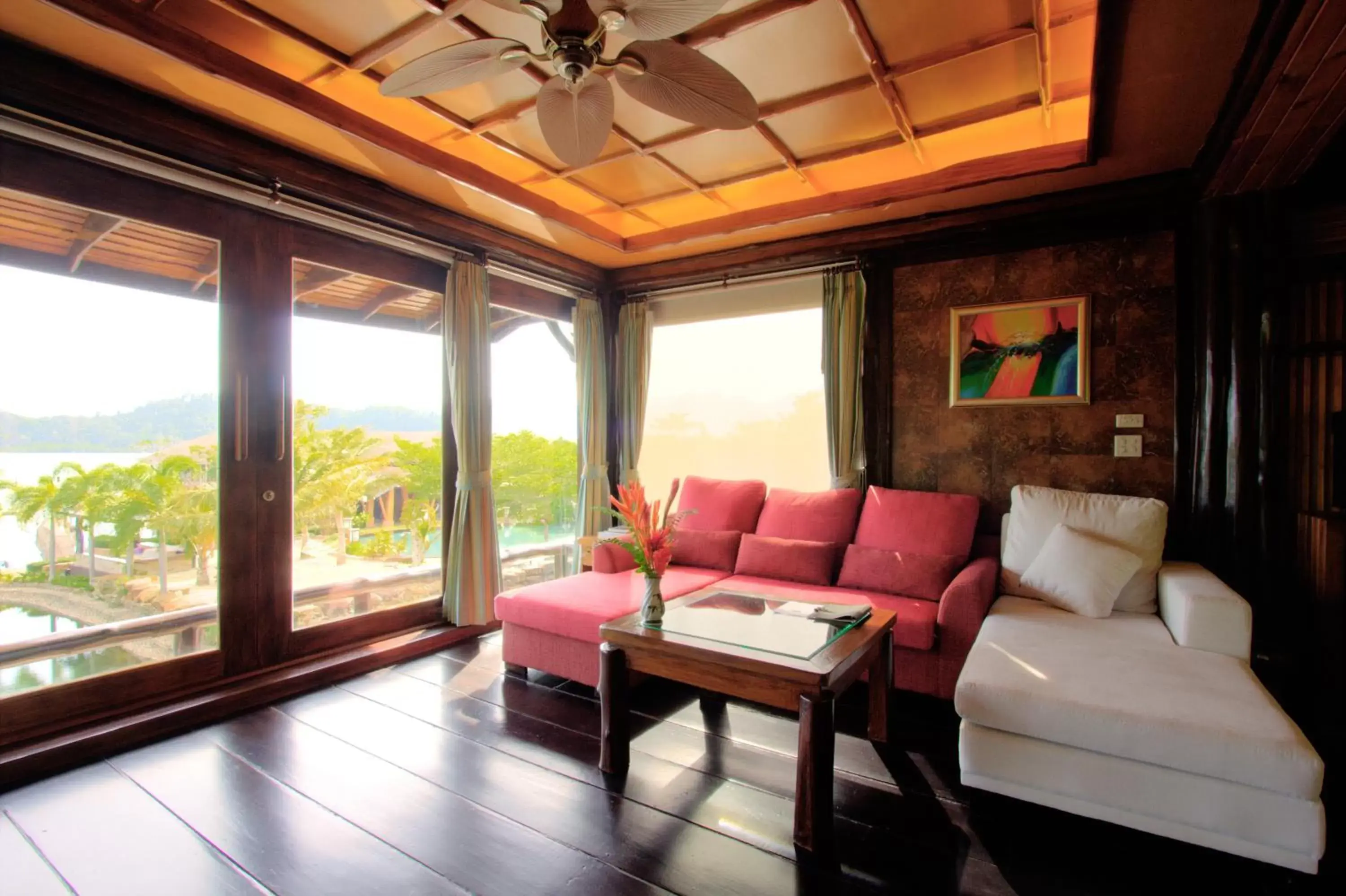 Decorative detail, Seating Area in Parama Koh Chang