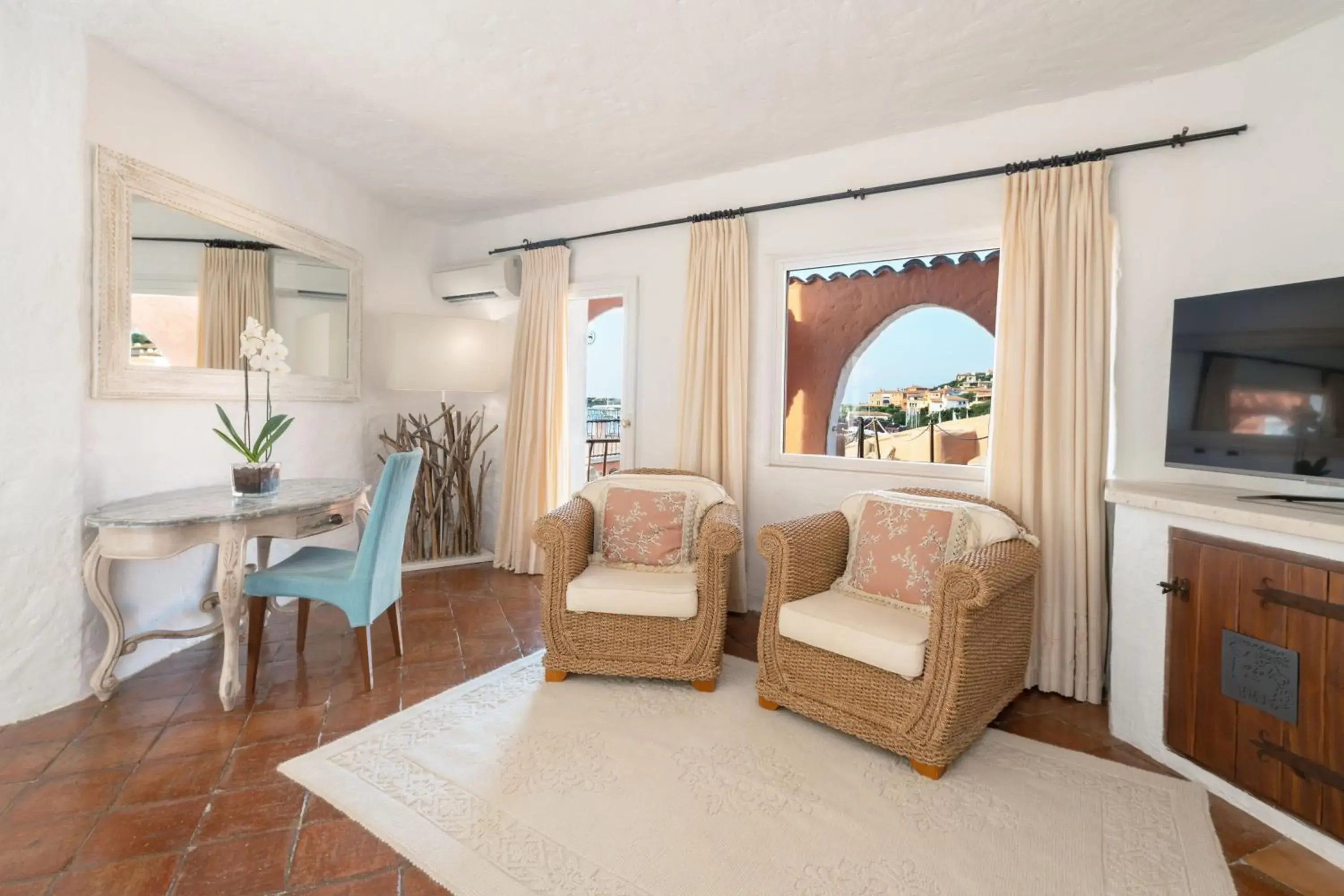 Bedroom, Seating Area in Cervo Hotel, Costa Smeralda Resort