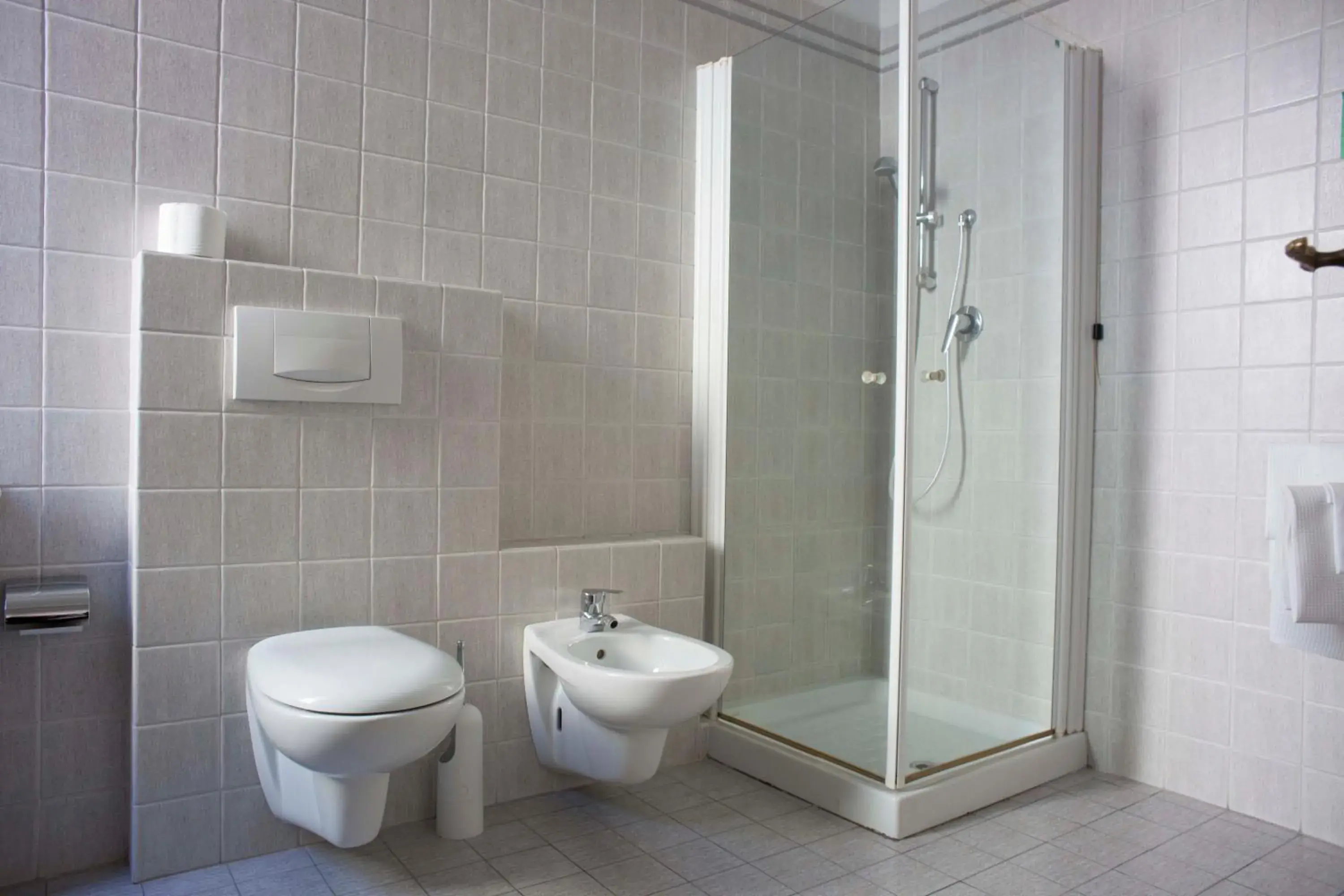 Shower, Bathroom in Hotel Savoia & Campana
