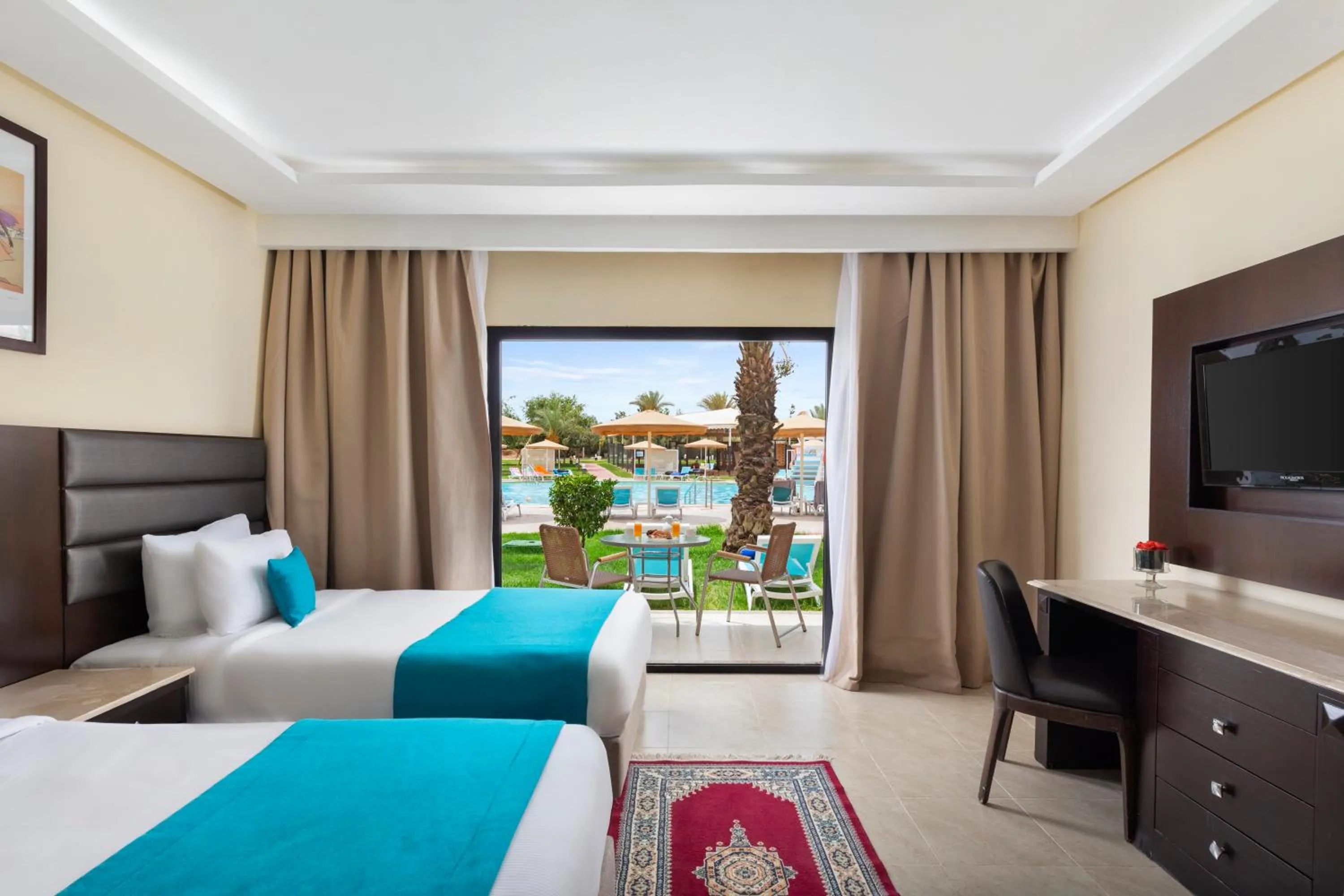 Bed in Pickalbatros Aqua Fun Club All Inclusive