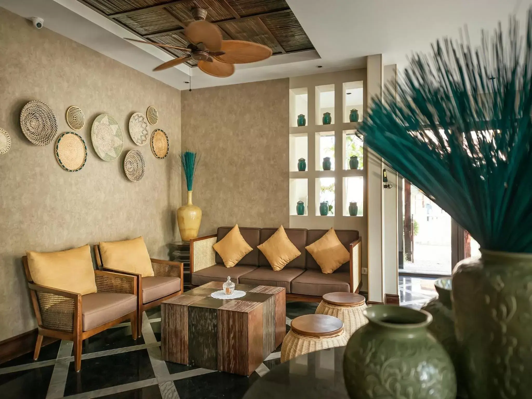 Lobby or reception in AIRA Boutique Hoi An Hotel & Spa Lobby or reception in AIRA Boutique Hoi An Hotel & Spa