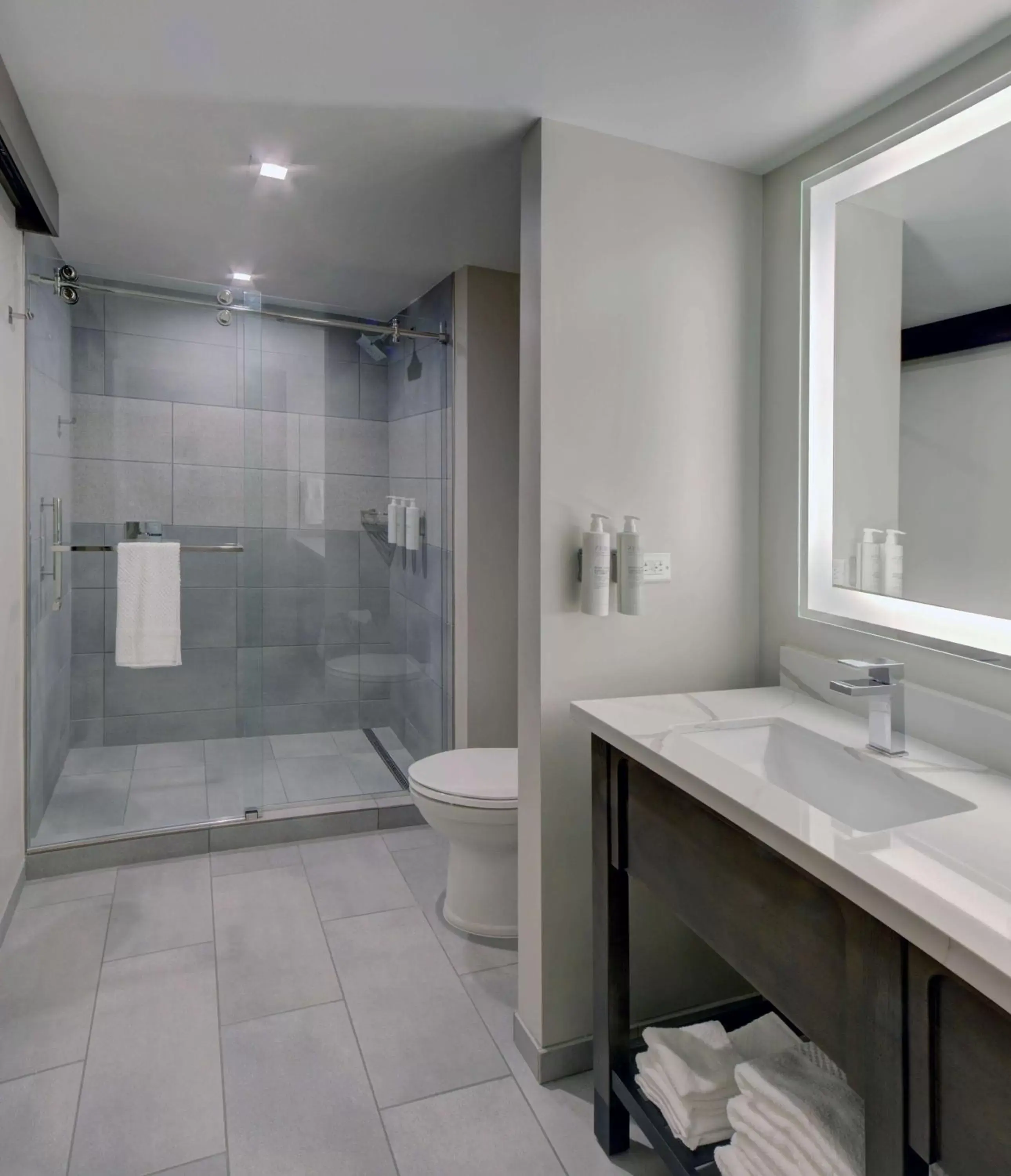 Bathroom in Embassy Suites By Hilton Virginia Beach Oceanfront Resort