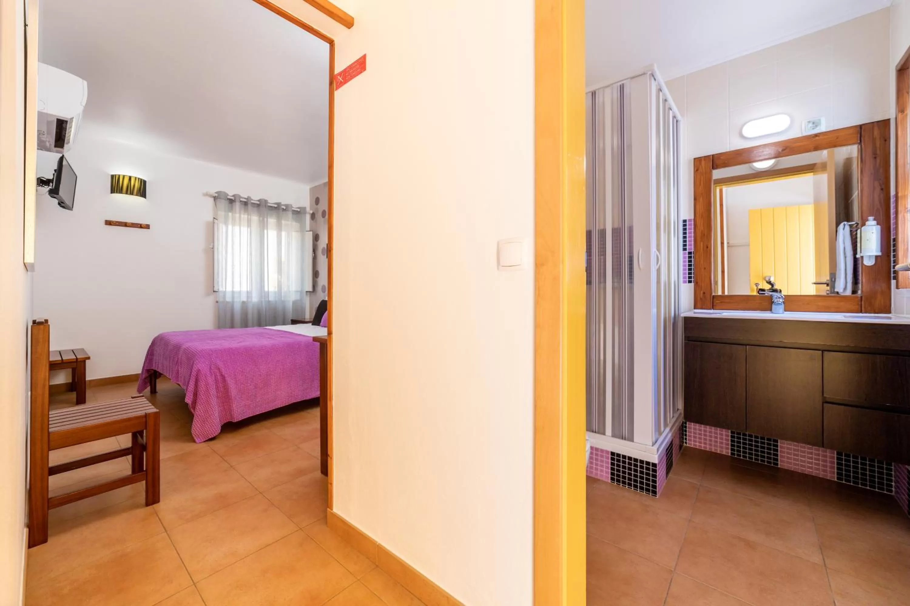 Balcony/Terrace, Bed in Rosa dos Ventos