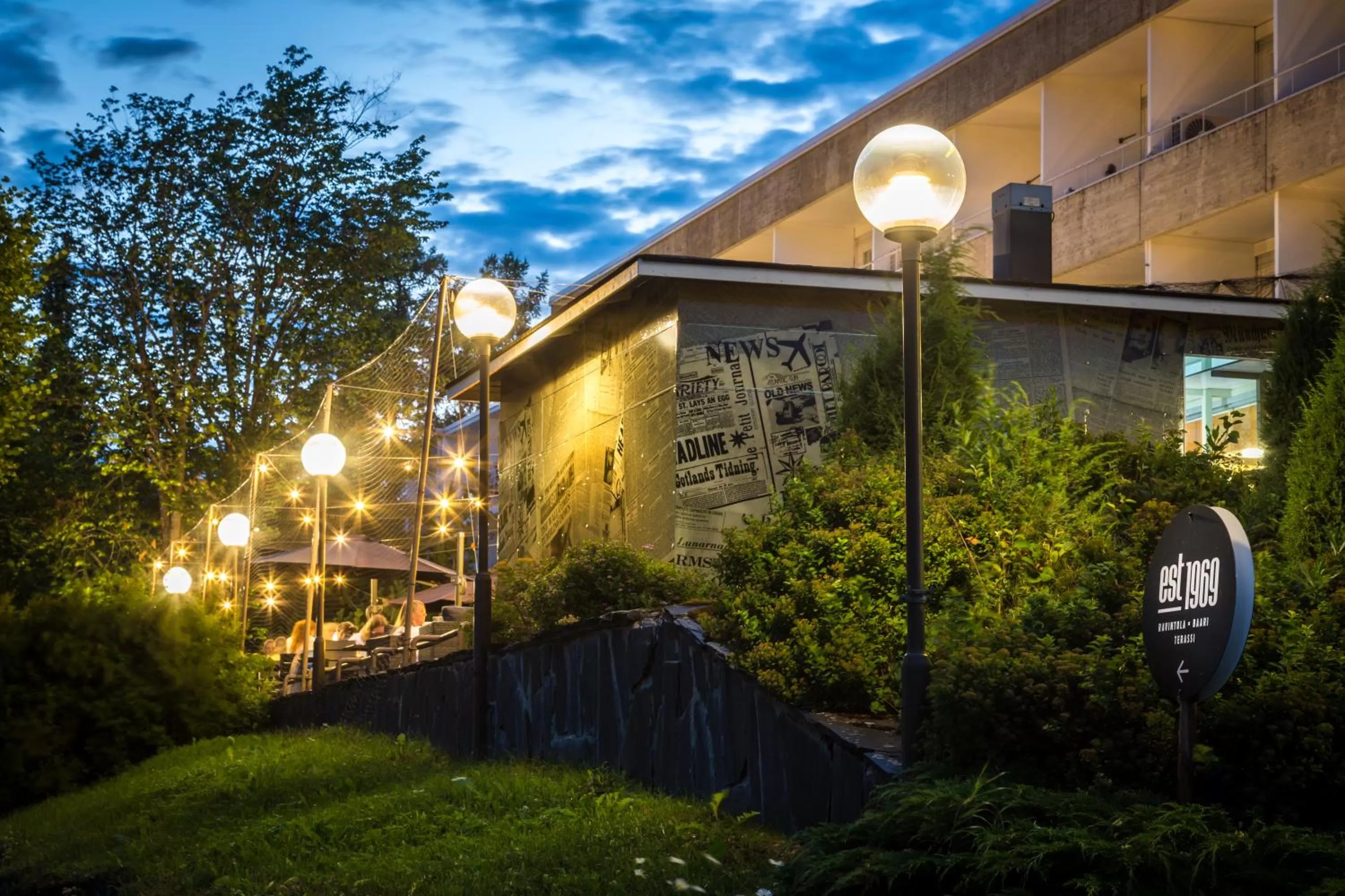 Patio in Spahotel Casino