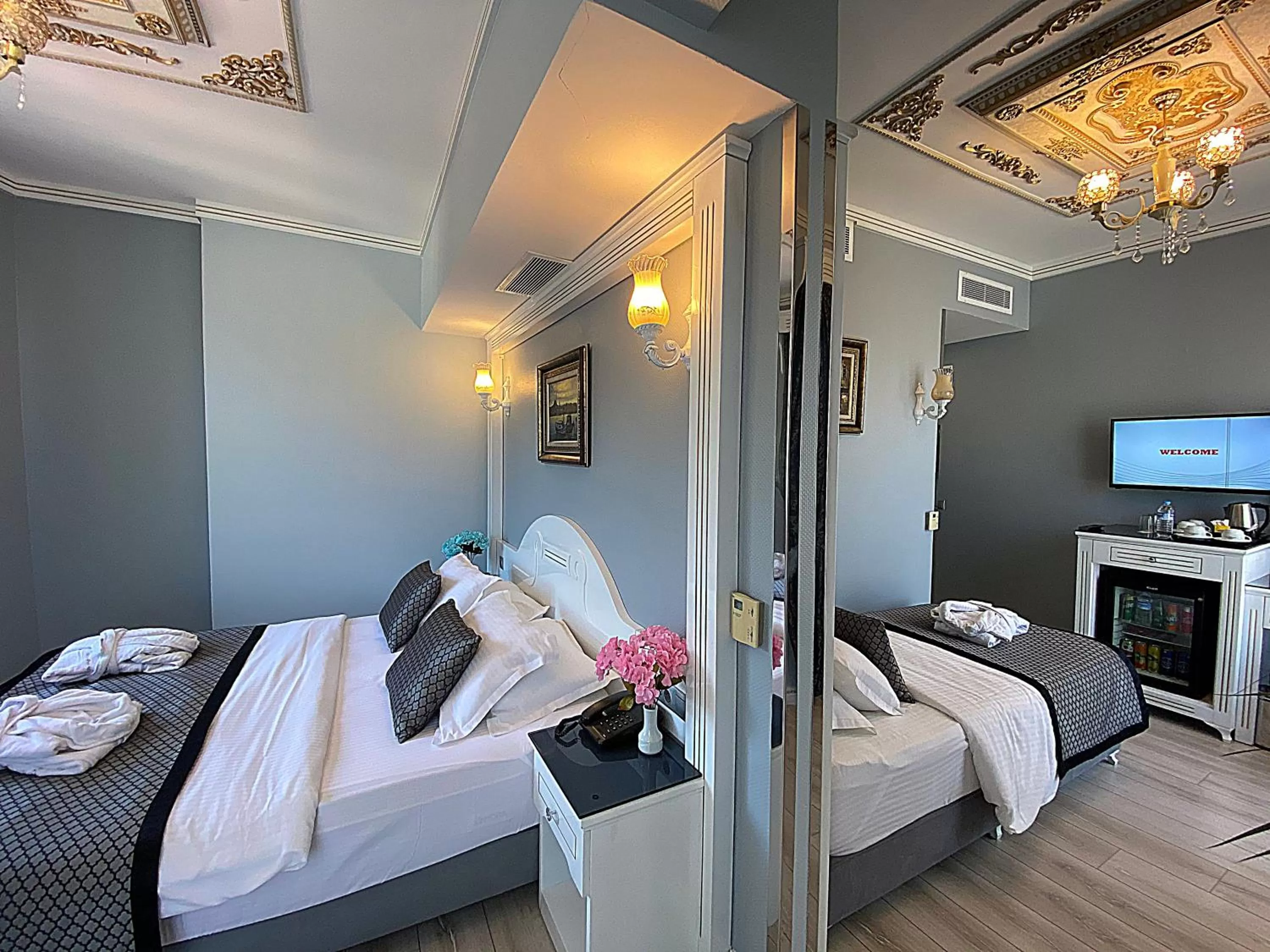 Bed in Gülhanepark Hotel & Spa