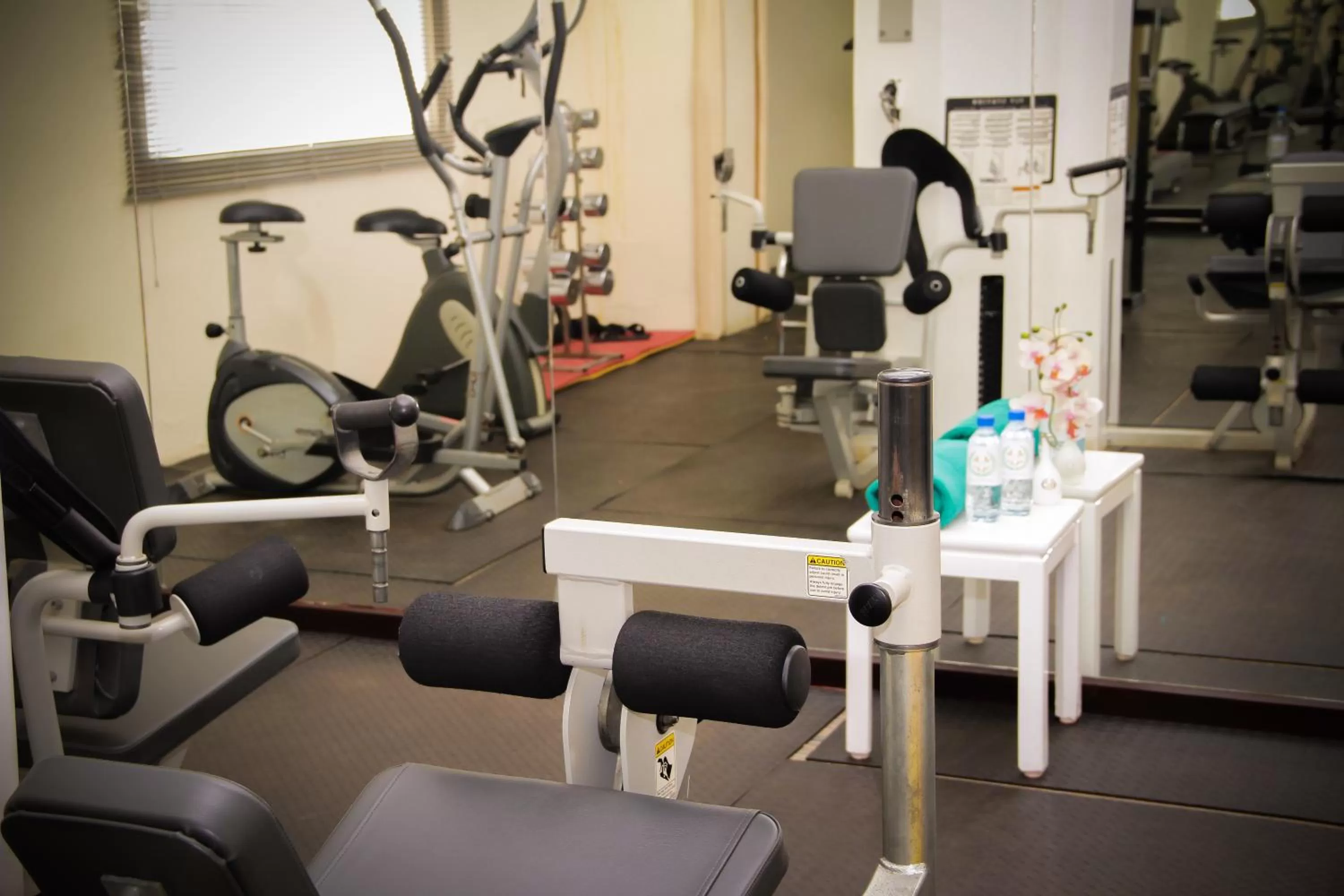 Fitness centre/facilities in Nova Park Hotel