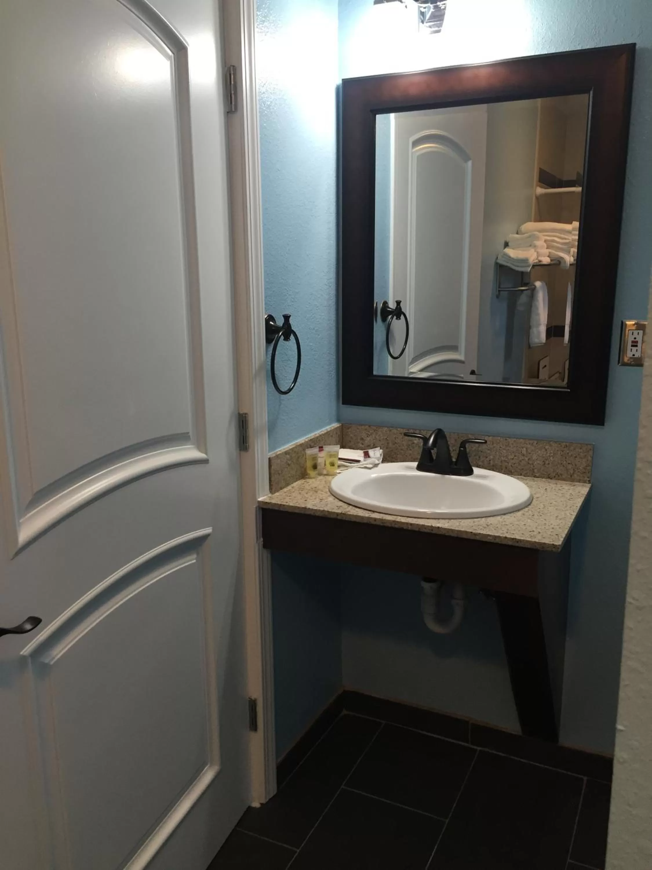 Bathroom in Dolphin Cove Motel