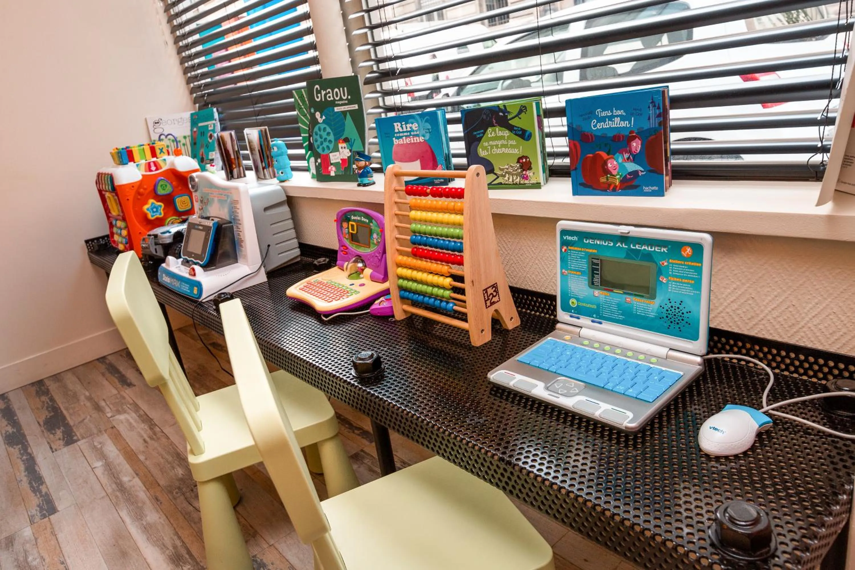 Children play ground in ibis Styles Paris Mairie De Clichy