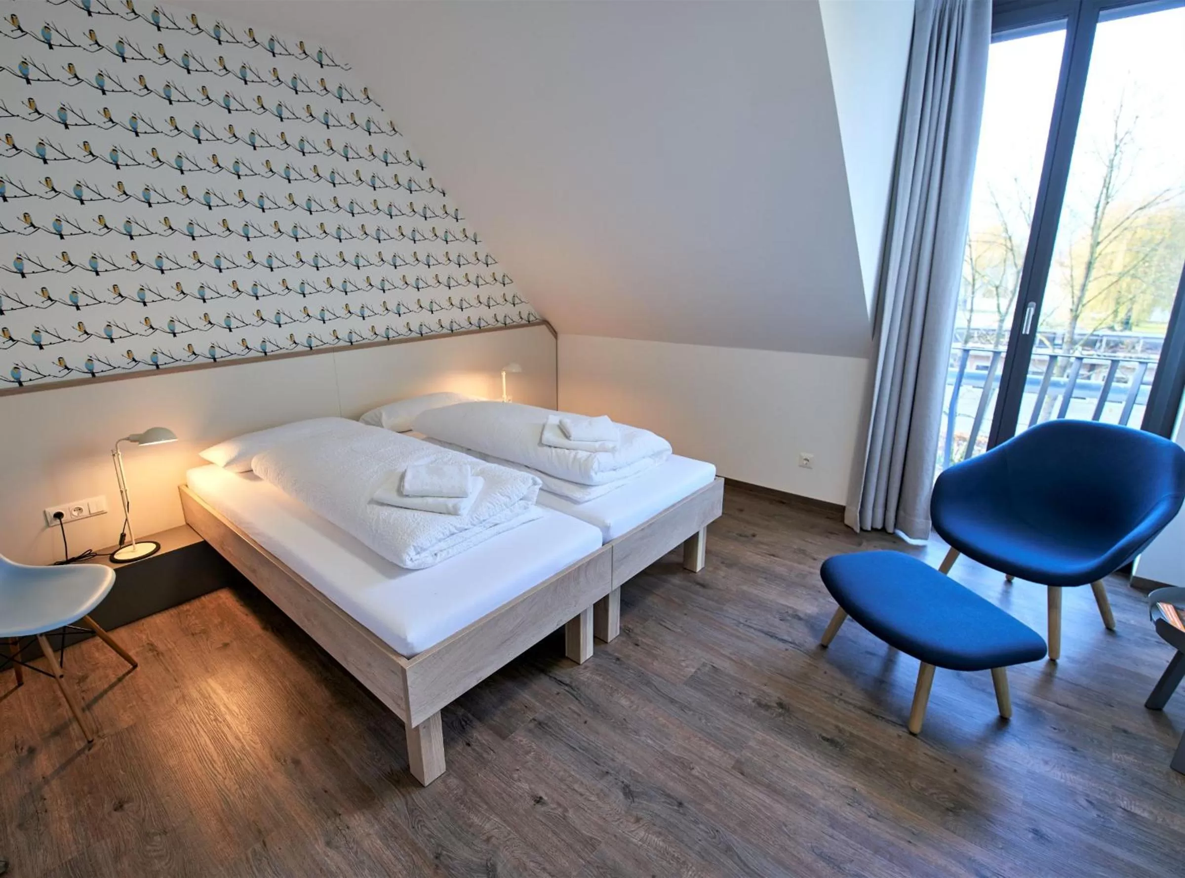 Bed in Radhotel am Gleis
