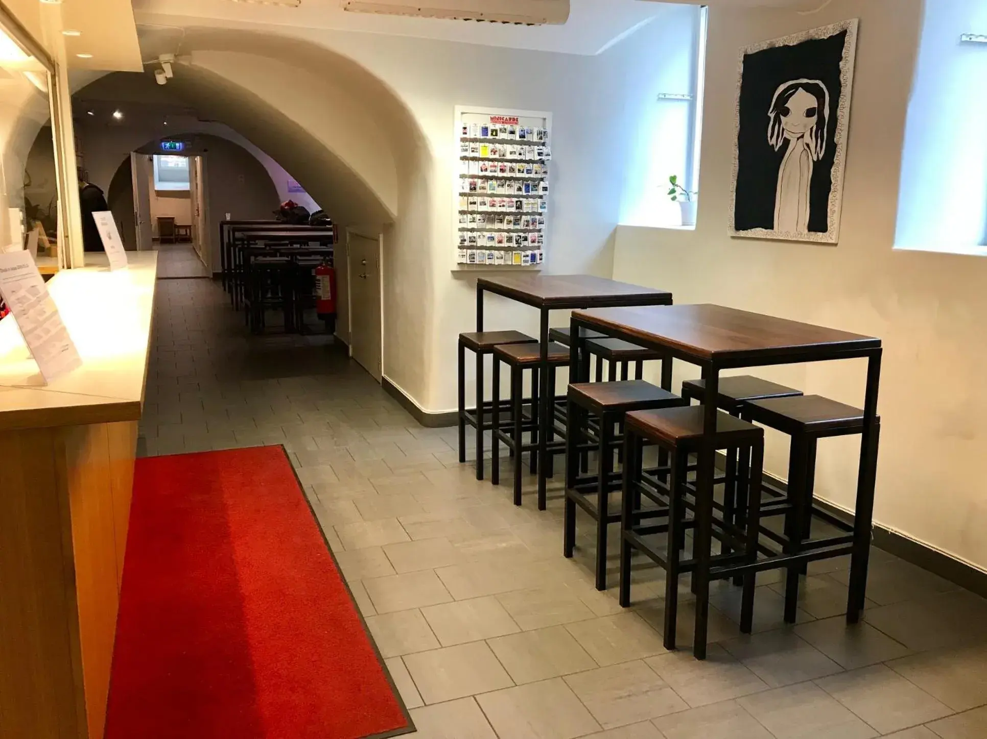 Lobby or reception, Restaurant/Places to Eat in Hostel Dalagatan