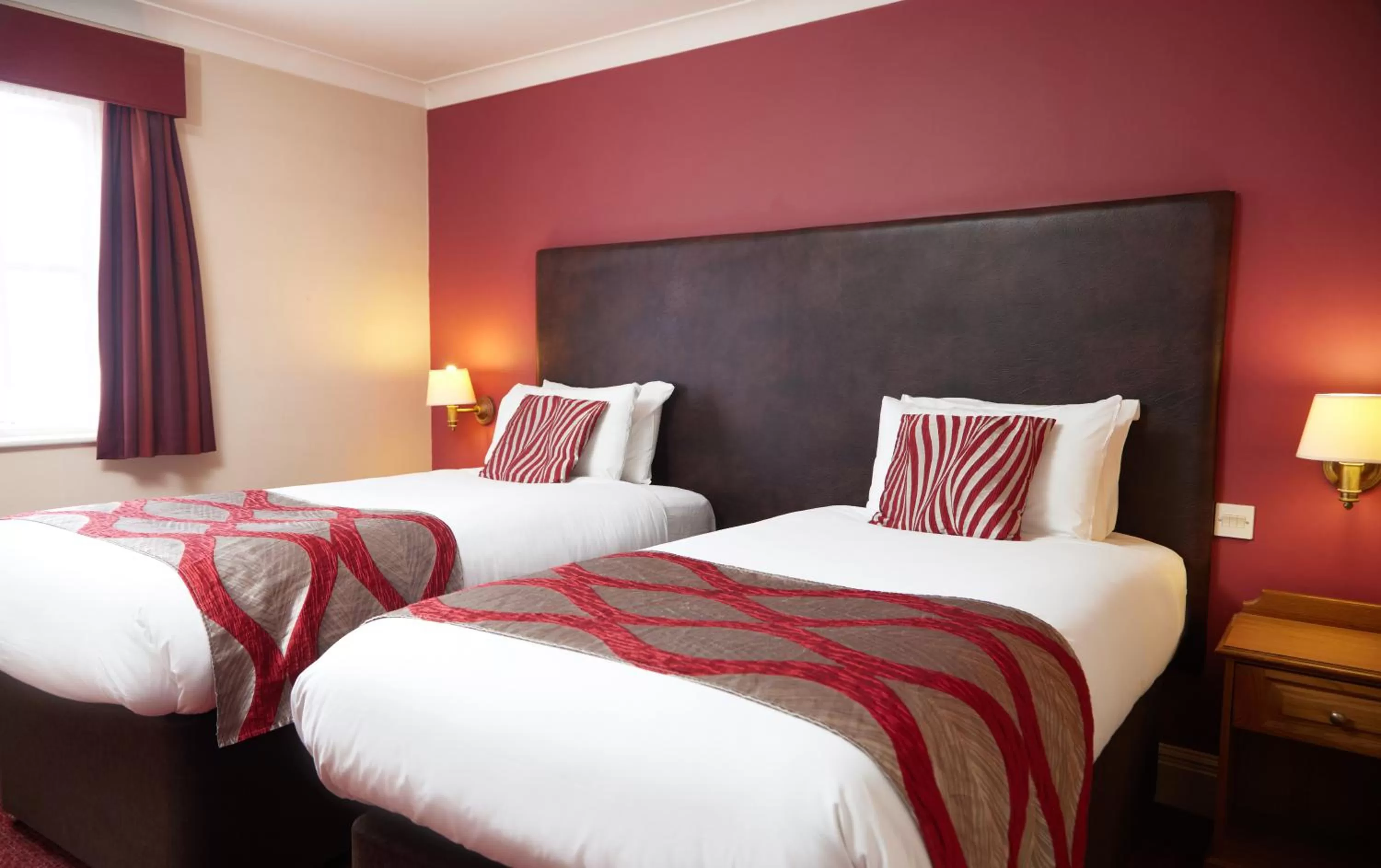 Bedroom, Bed in Fieldhead Hotel by Greene King Inns