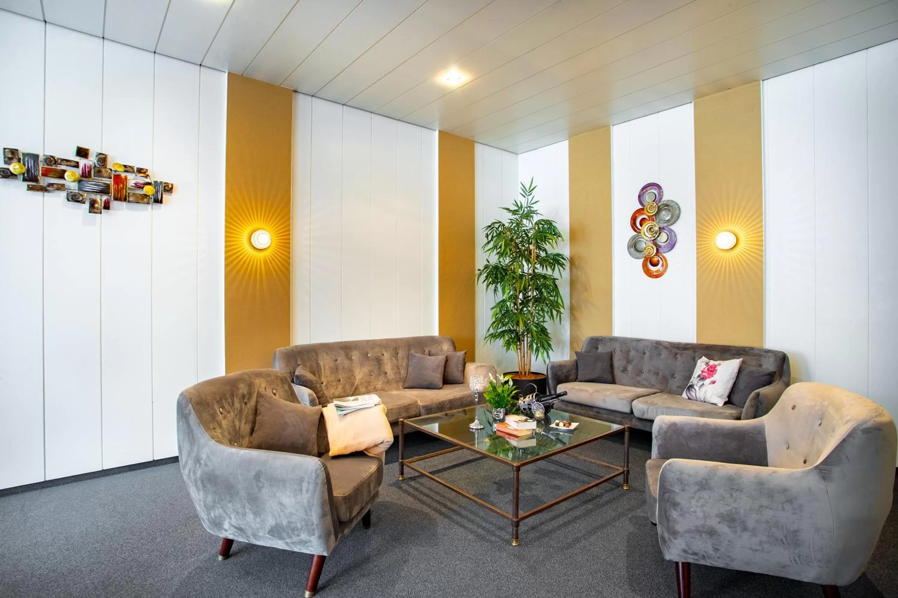 Living room in Aqualux Wellness- & Tagungshotel