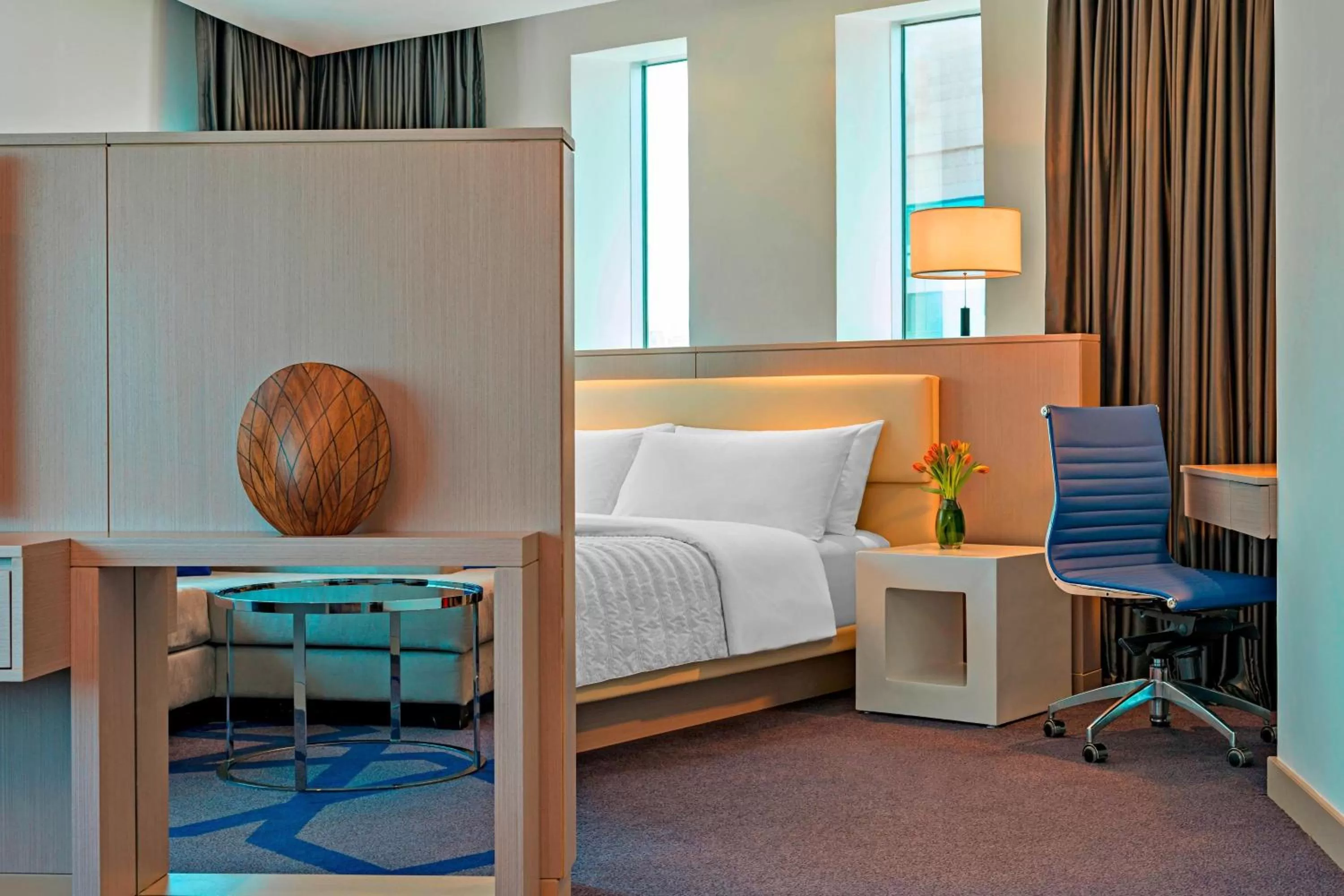 Bedroom, Bed in Le Royal Meridien Abu Dhabi