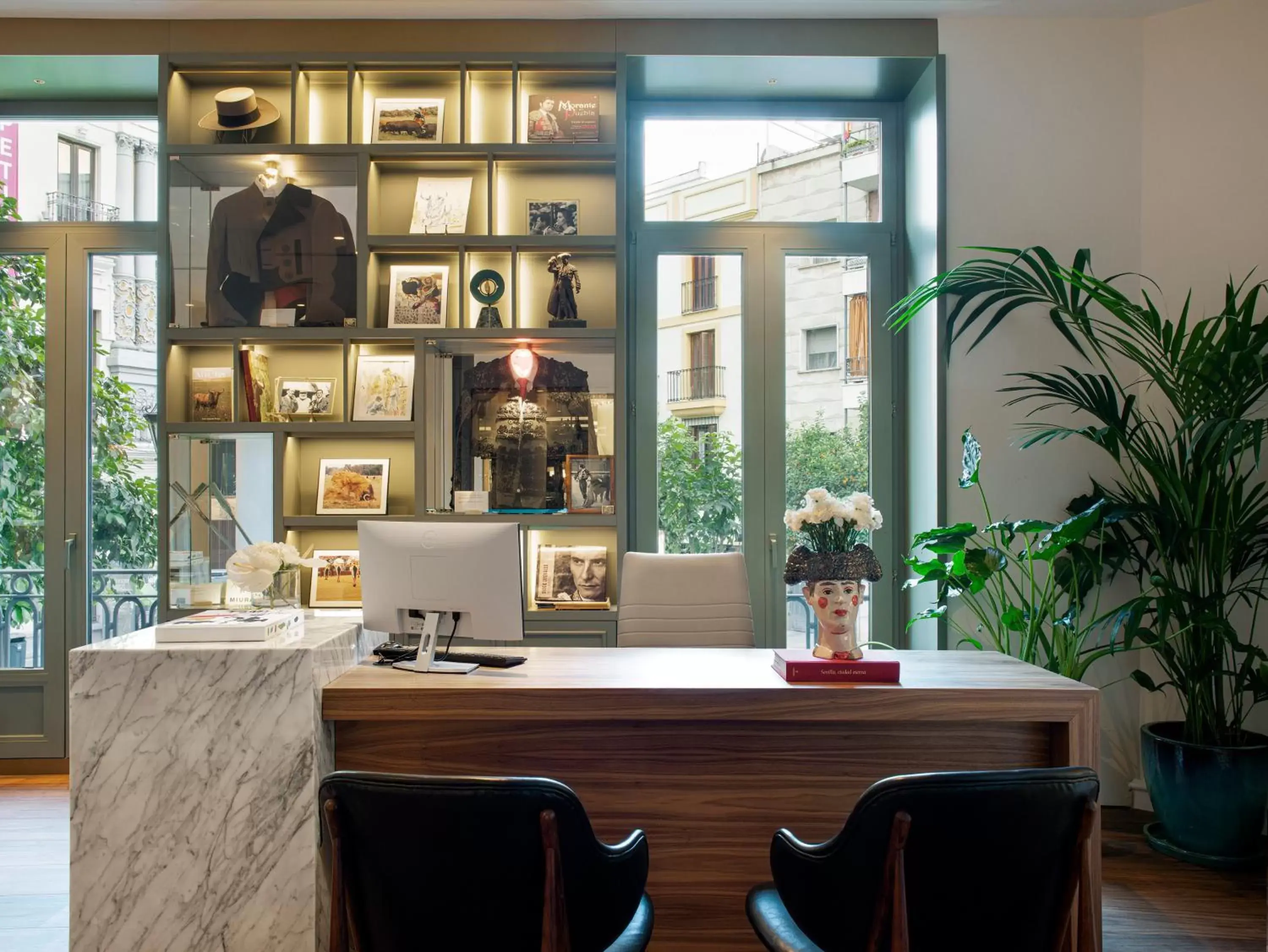 Lobby or reception in Hotel Colón Gran Meliá - The Leading Hotels of the World Lobby or reception in Hotel Colón Gran Meliá - The Leading Hotels of the World