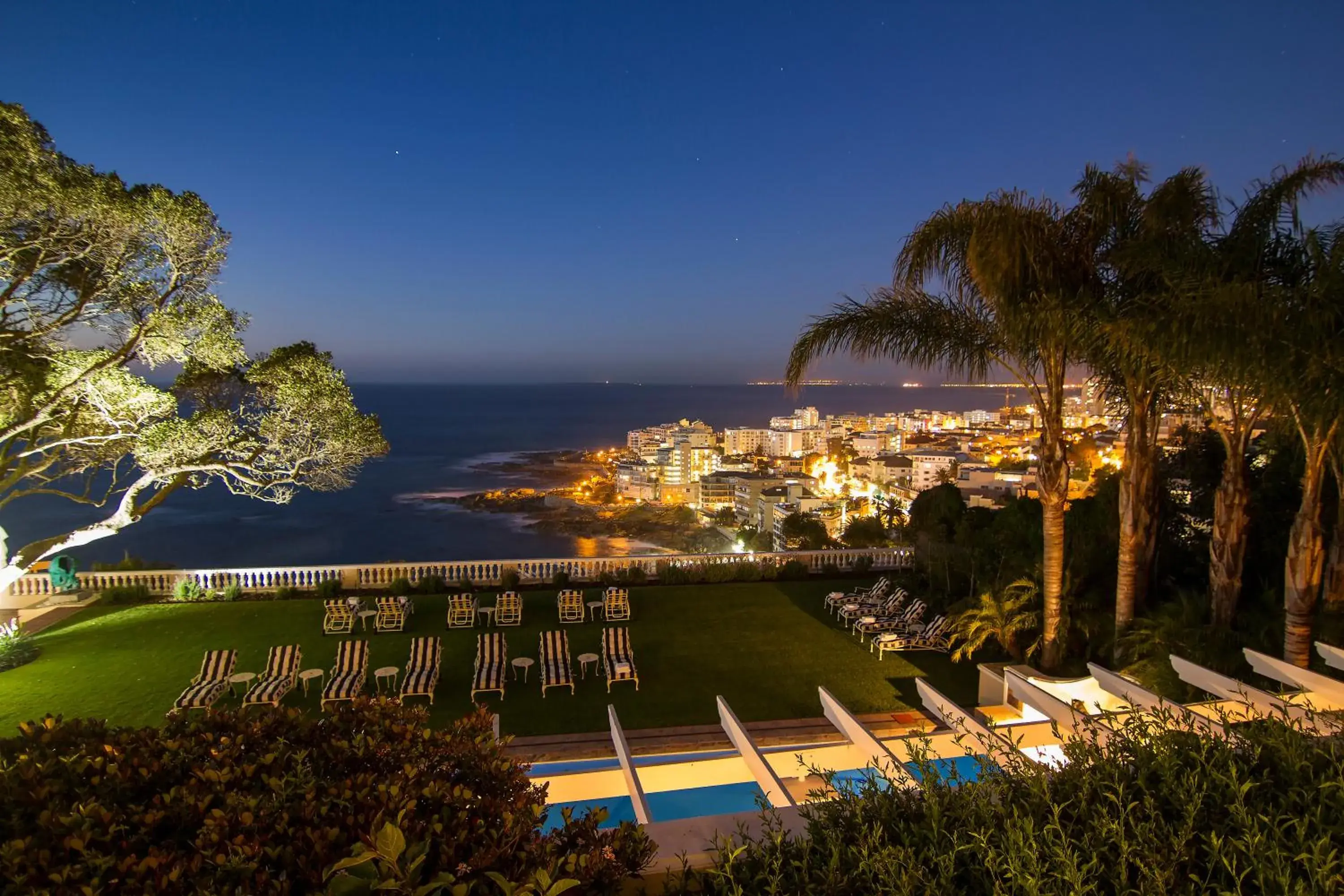 Garden view in Ellerman House