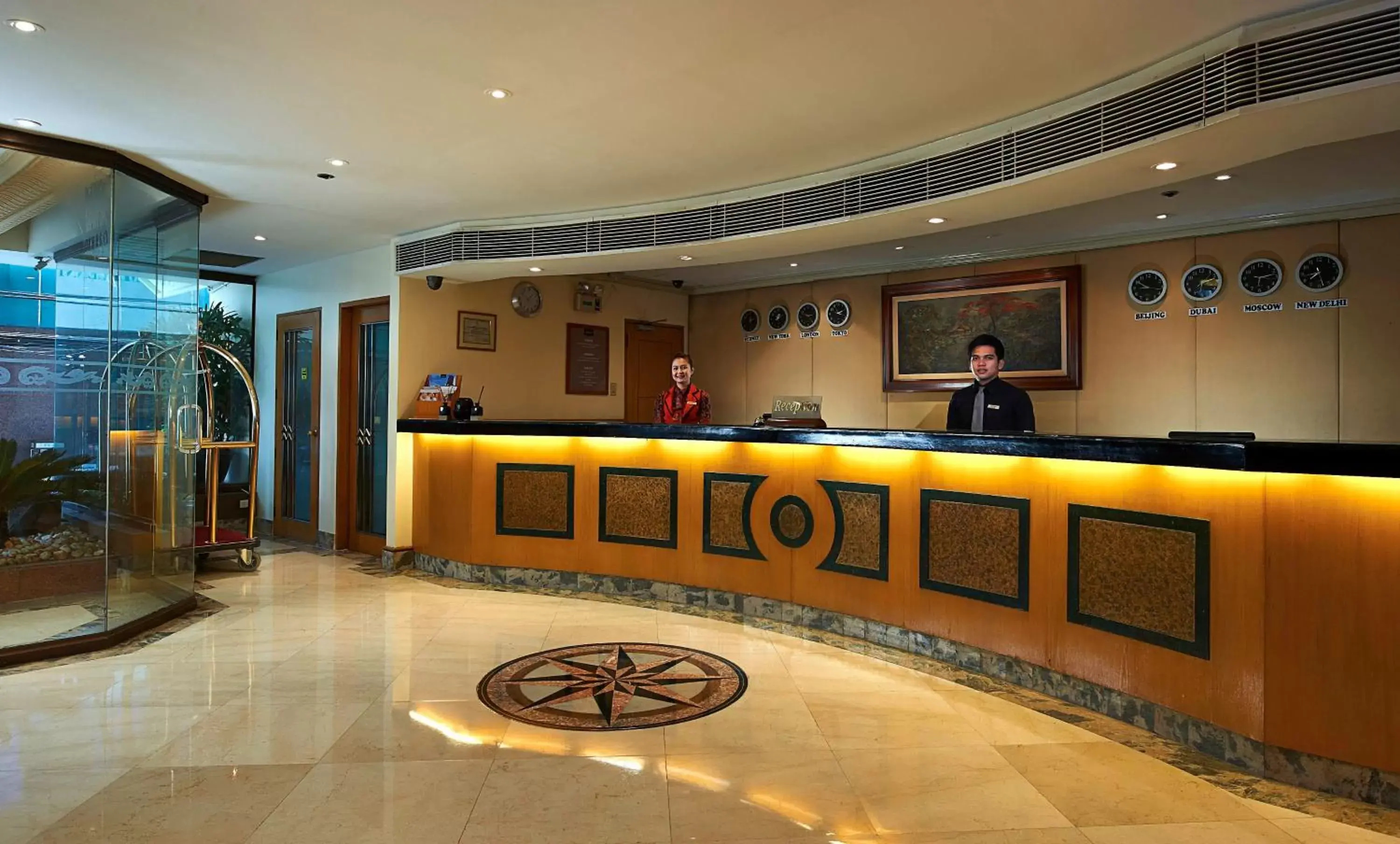Lobby or reception, Lobby/Reception in Berjaya Makati Hotel