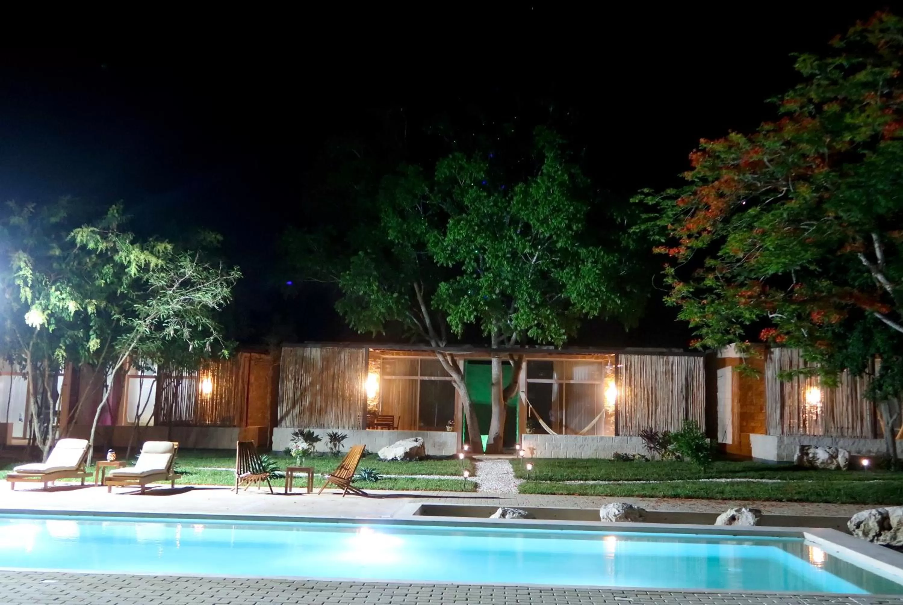 Swimming Pool in Hotel Casa de Campo Conkal Merida