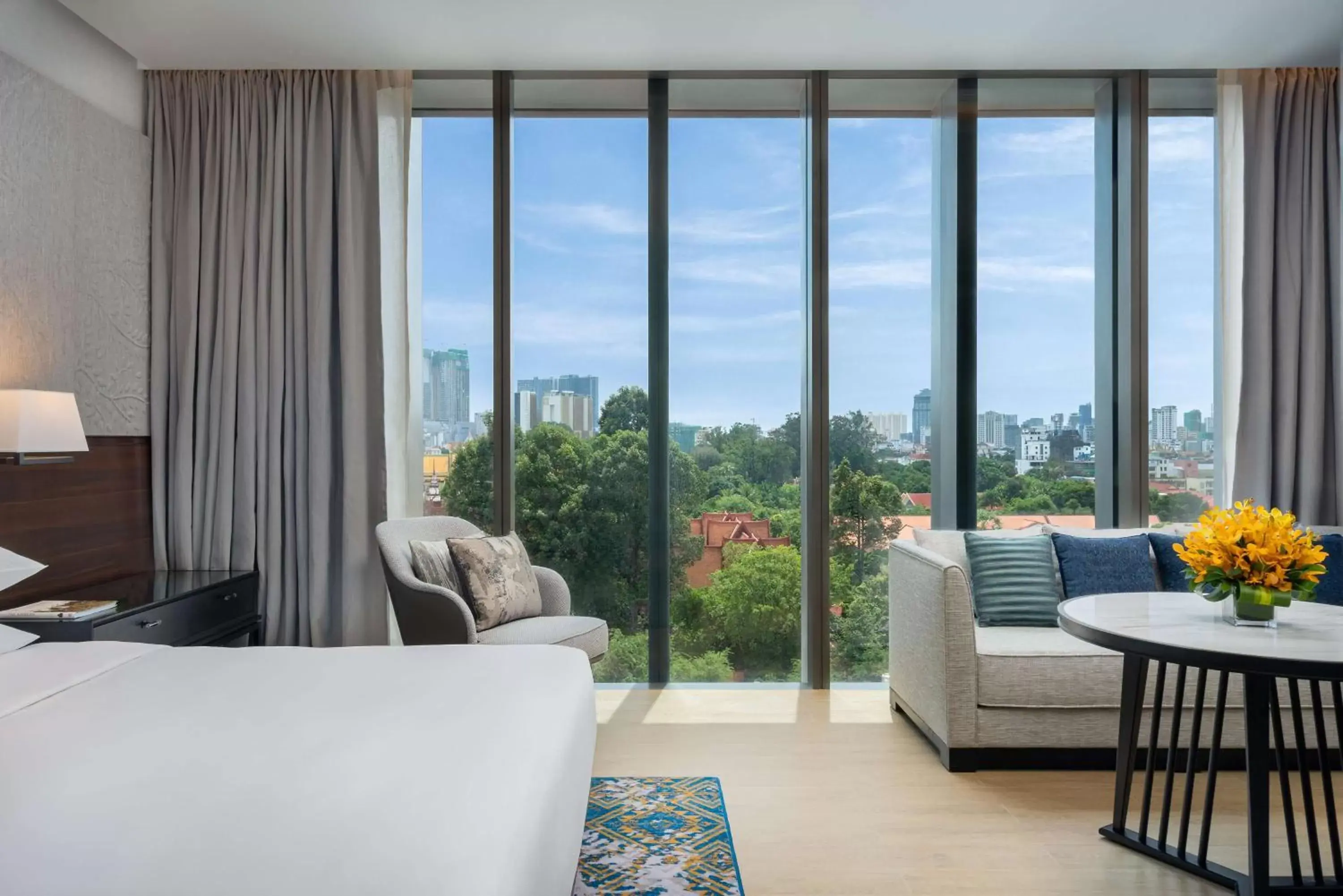 Living room in Hyatt Regency Phnom Penh